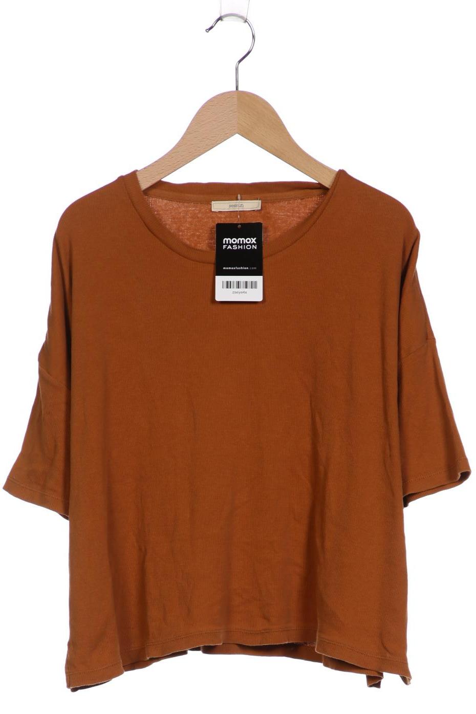 

sessun Damen T-Shirt, braun, Gr. 38