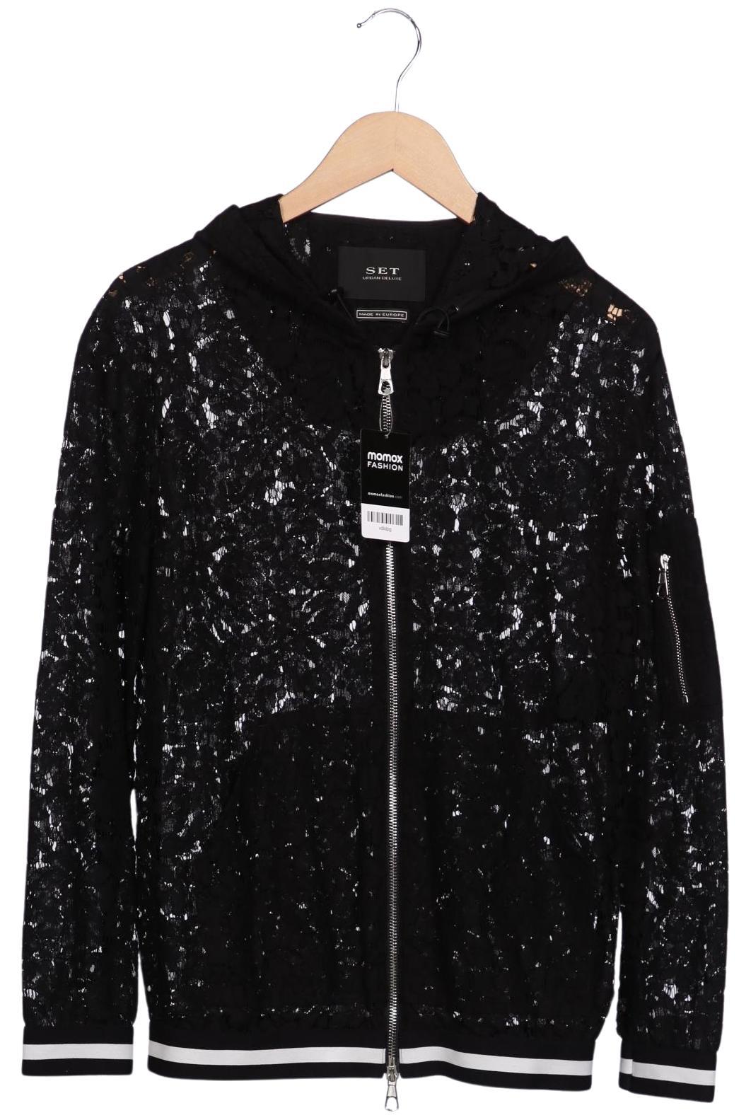 

Set Damen Kapuzenpullover, schwarz, Gr. 36