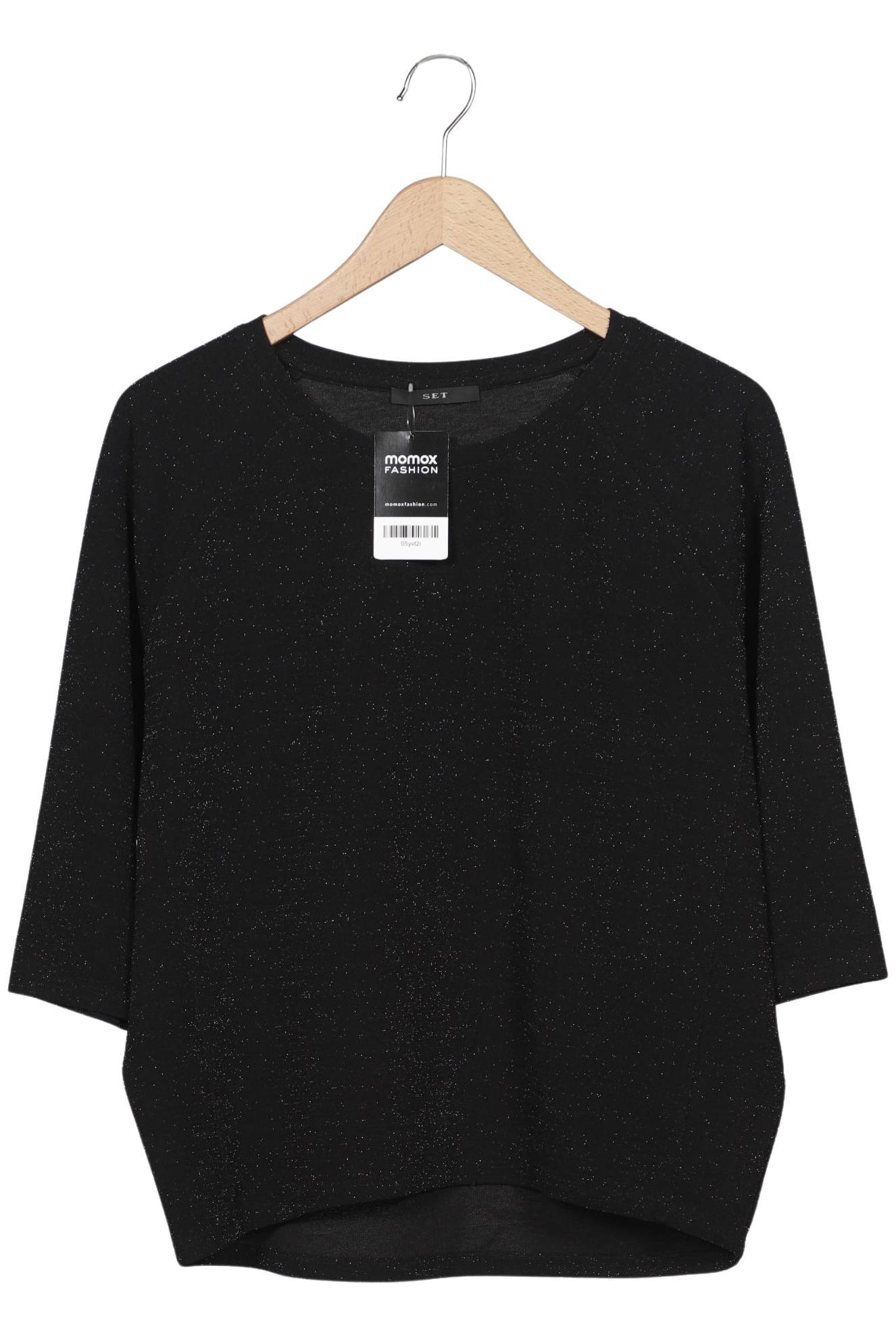 

Set Damen Langarmshirt, schwarz, Gr. 36