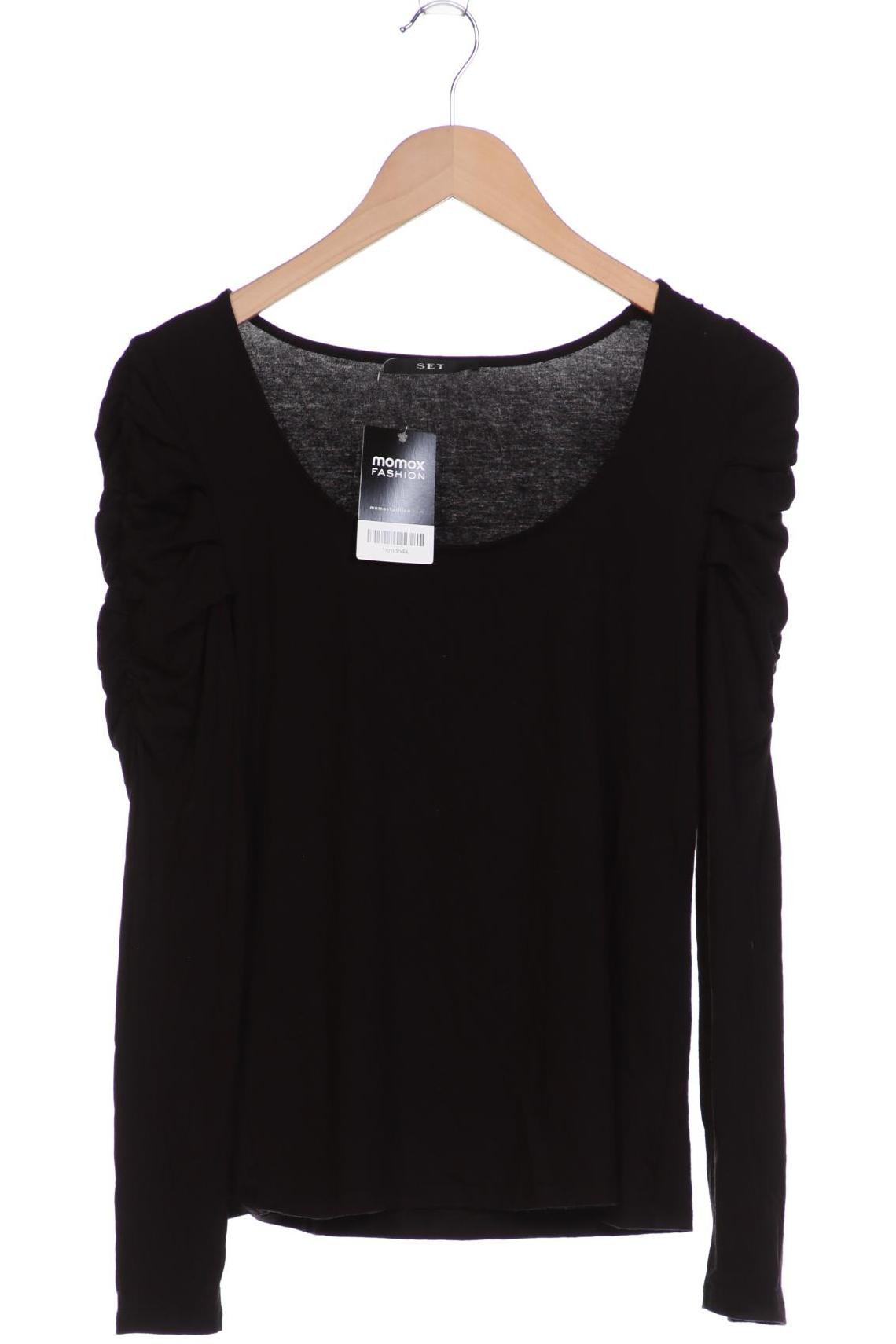 

Set Damen Langarmshirt, schwarz, Gr. 36