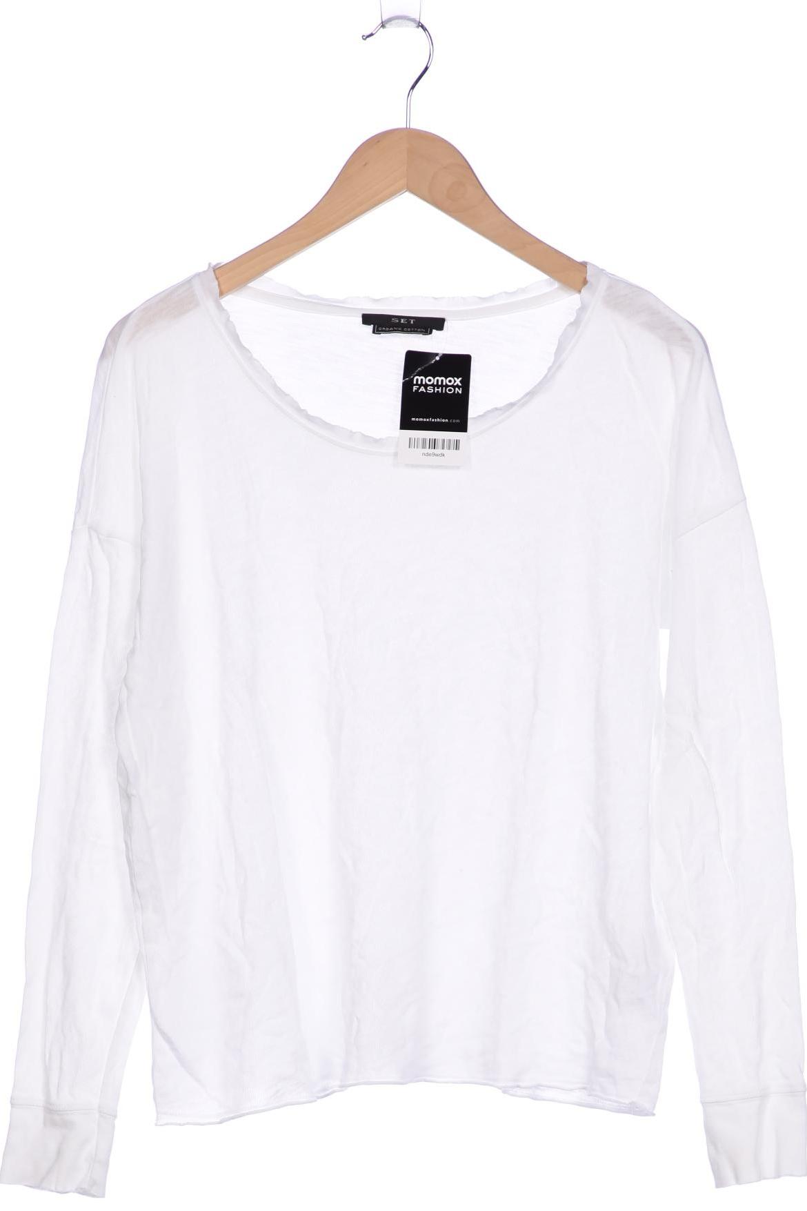 

Set Damen Langarmshirt, weiß, Gr. 36