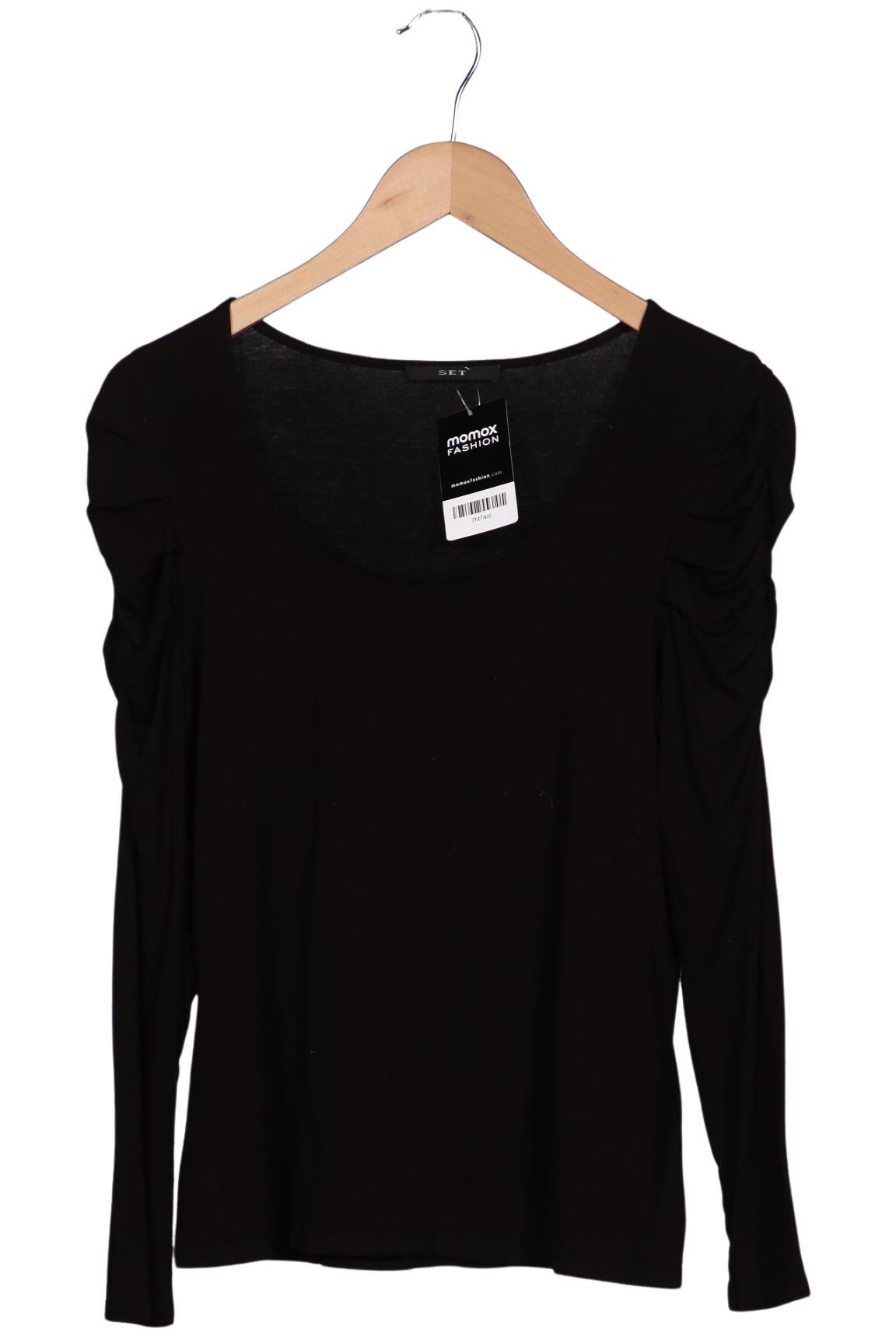 

Set Damen Langarmshirt, schwarz, Gr. 40