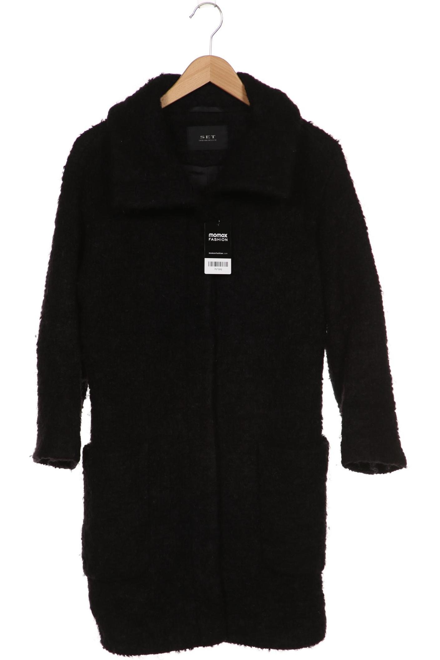 

Set Damen Mantel, schwarz, Gr. 34