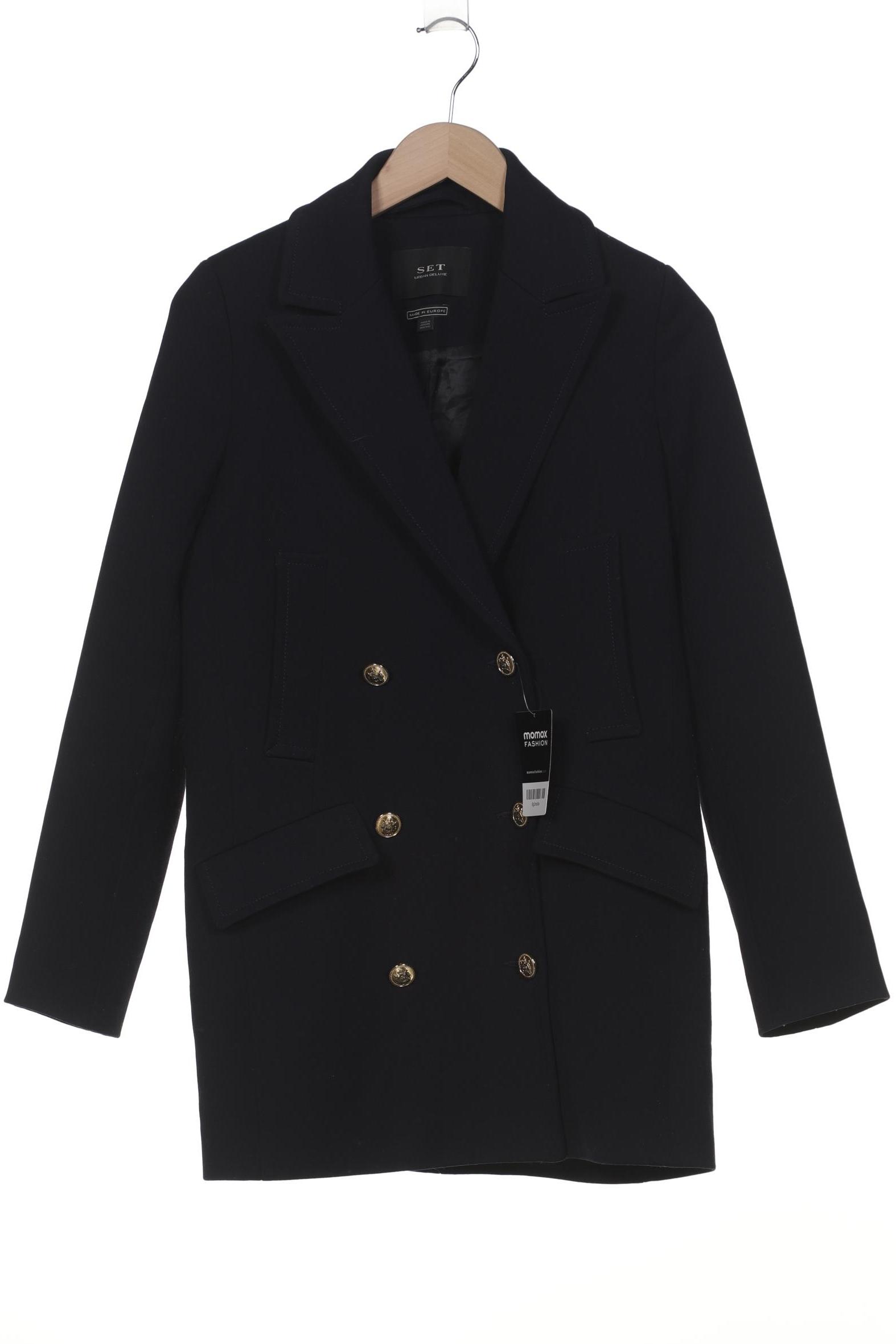 

Set Damen Mantel, marineblau, Gr. 34