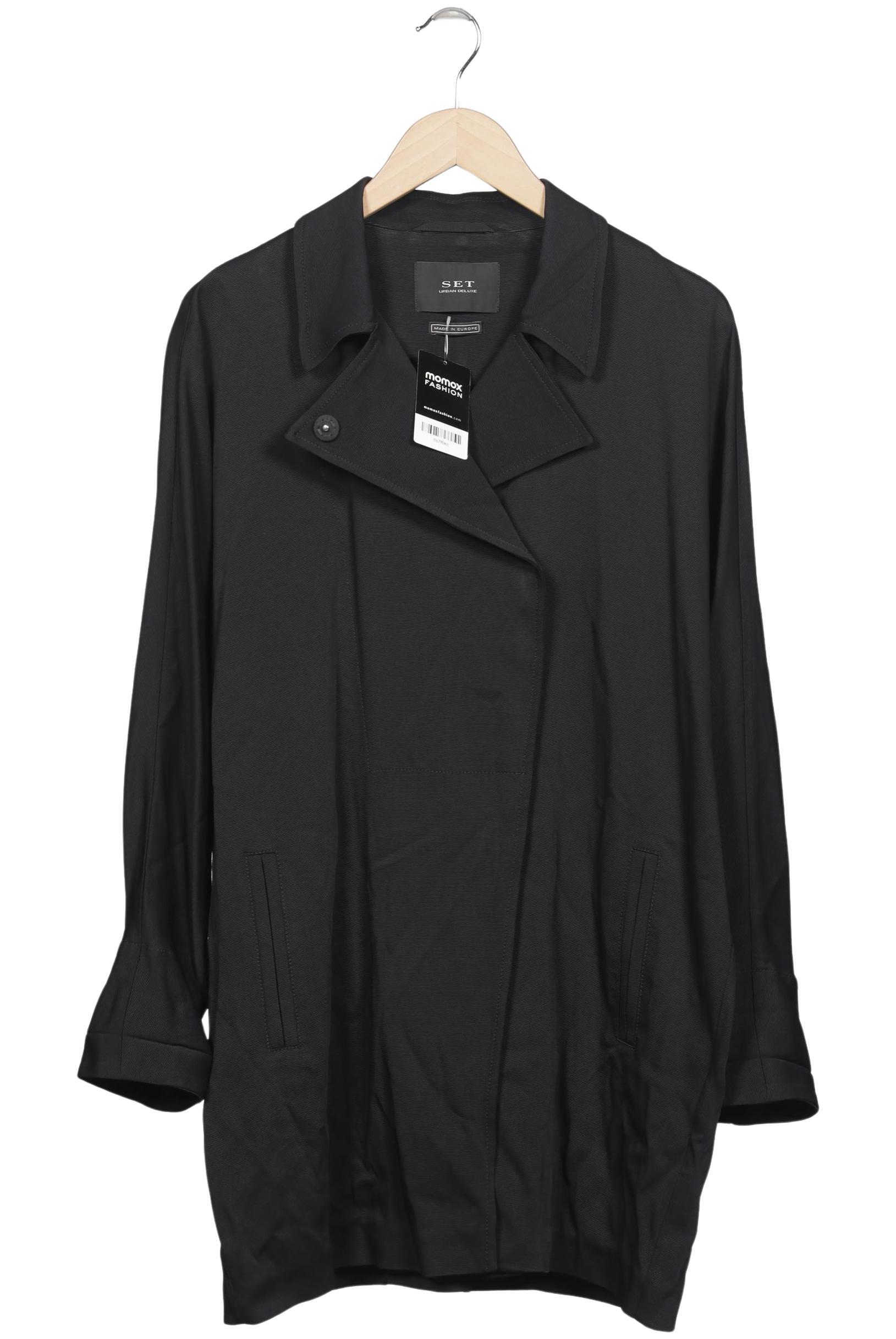 

Set Damen Mantel, schwarz, Gr. 40