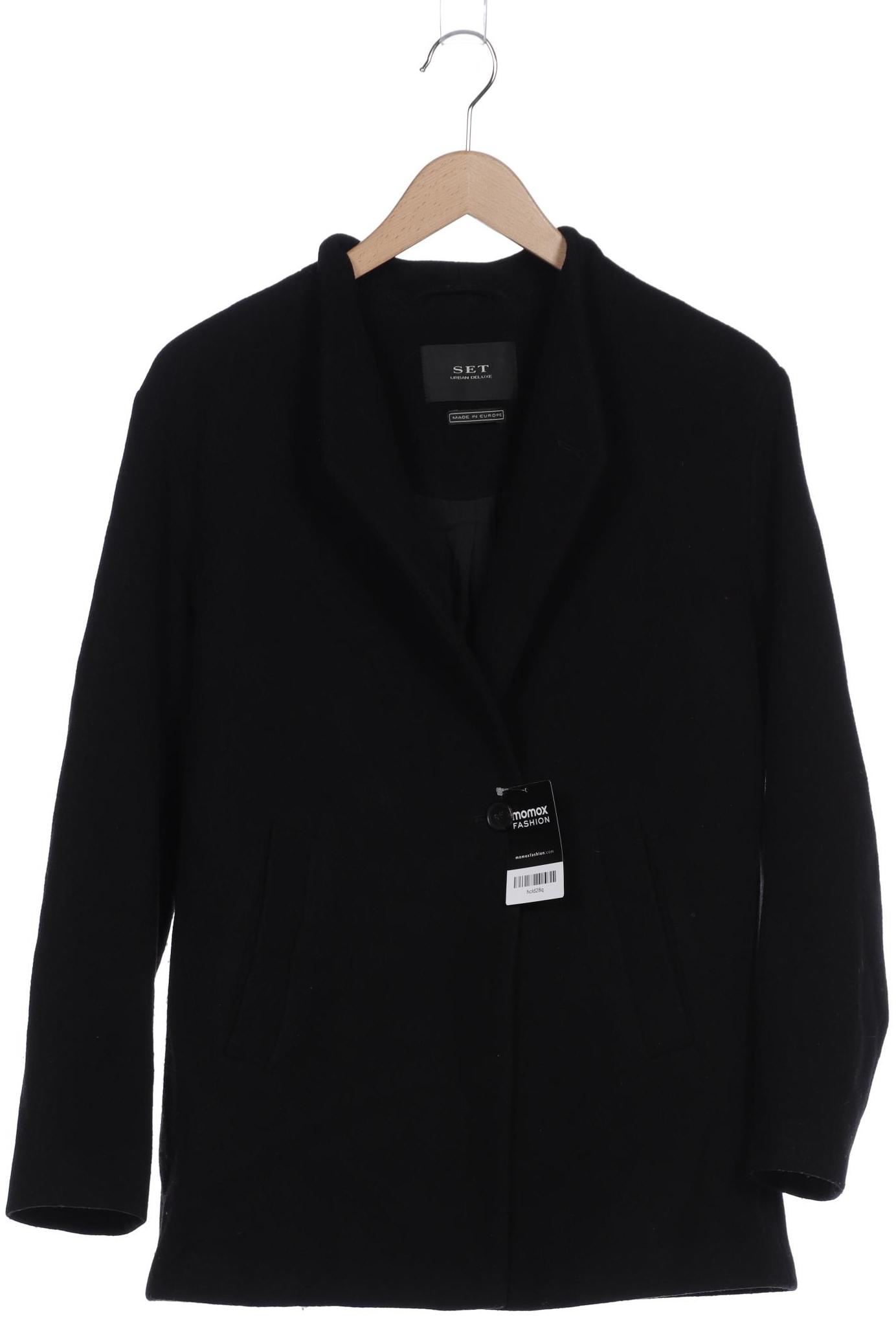 

Set Damen Mantel, schwarz, Gr. 36