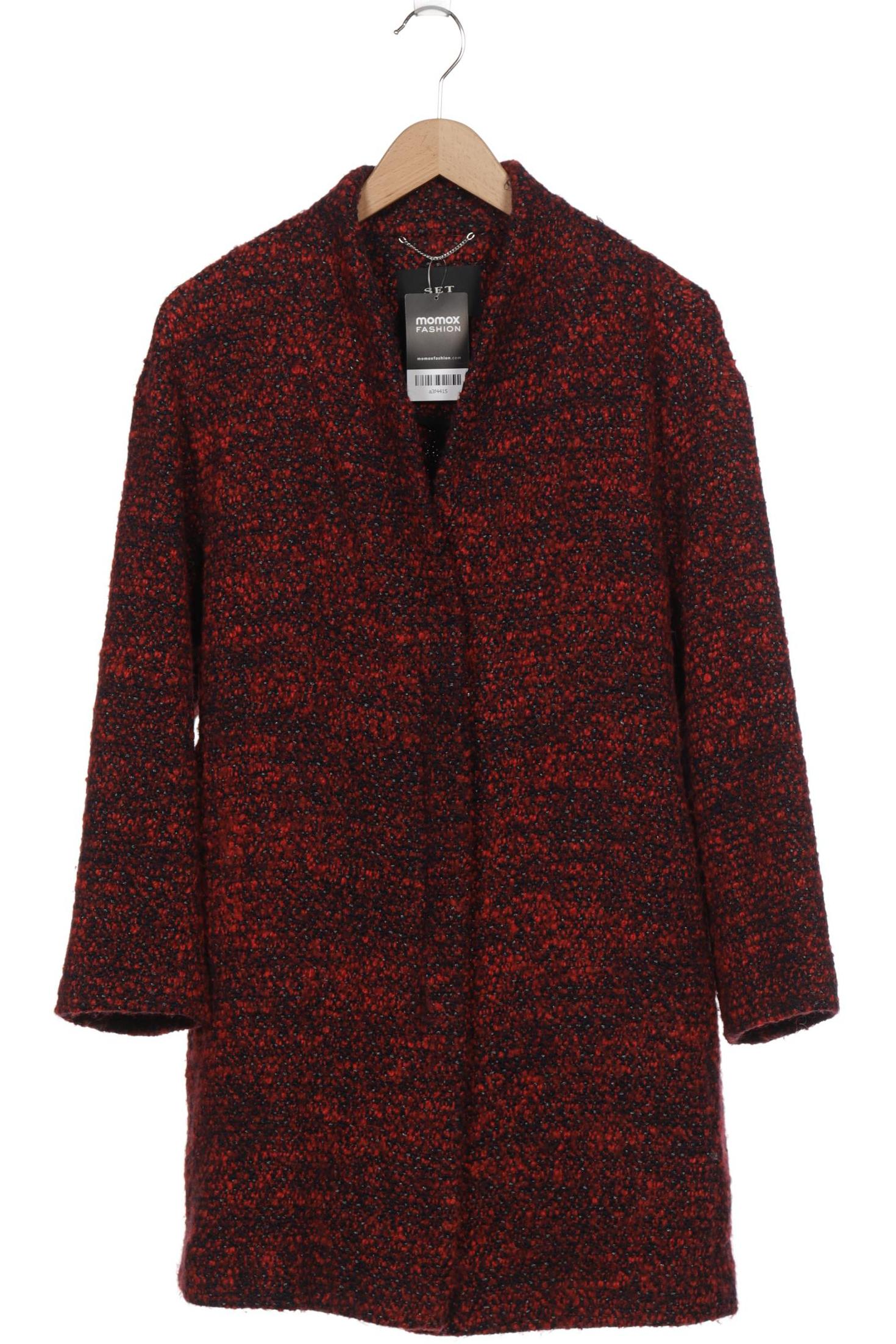 

Set Damen Mantel, rot