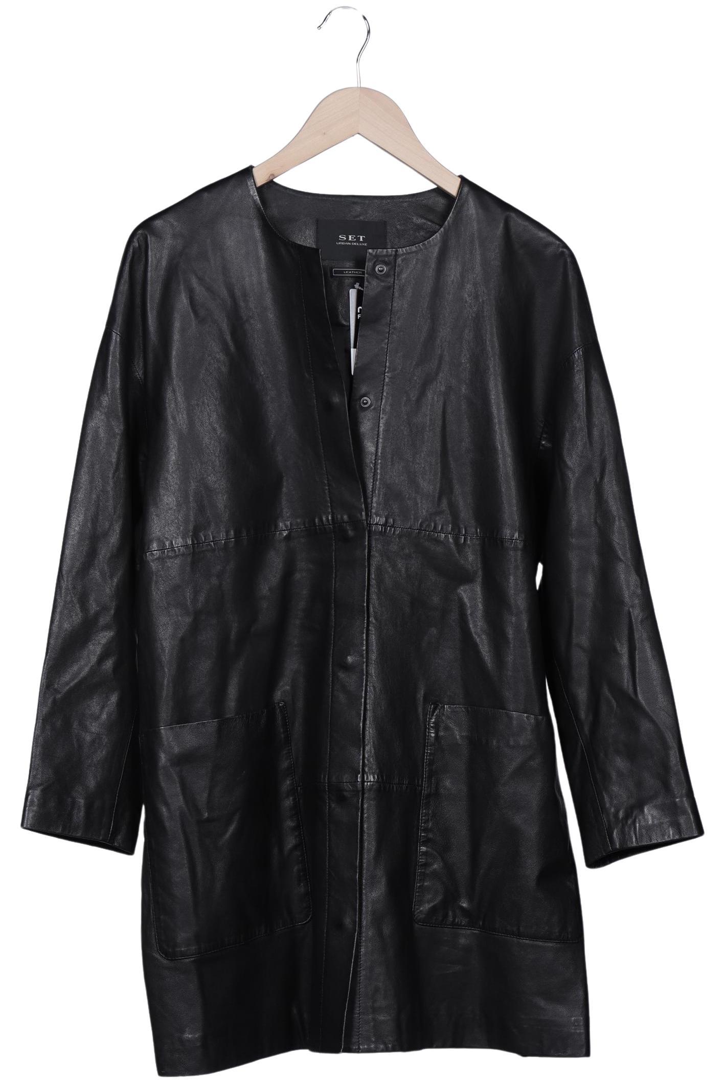 

Set Damen Mantel, schwarz, Gr. 38