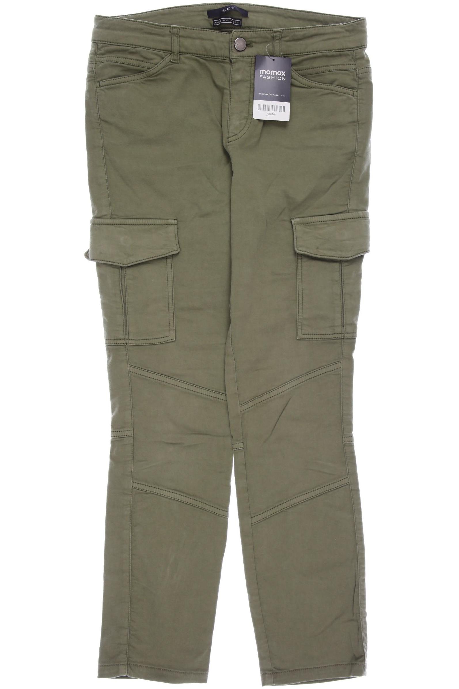 

Set Damen Stoffhose, grün, Gr. 36