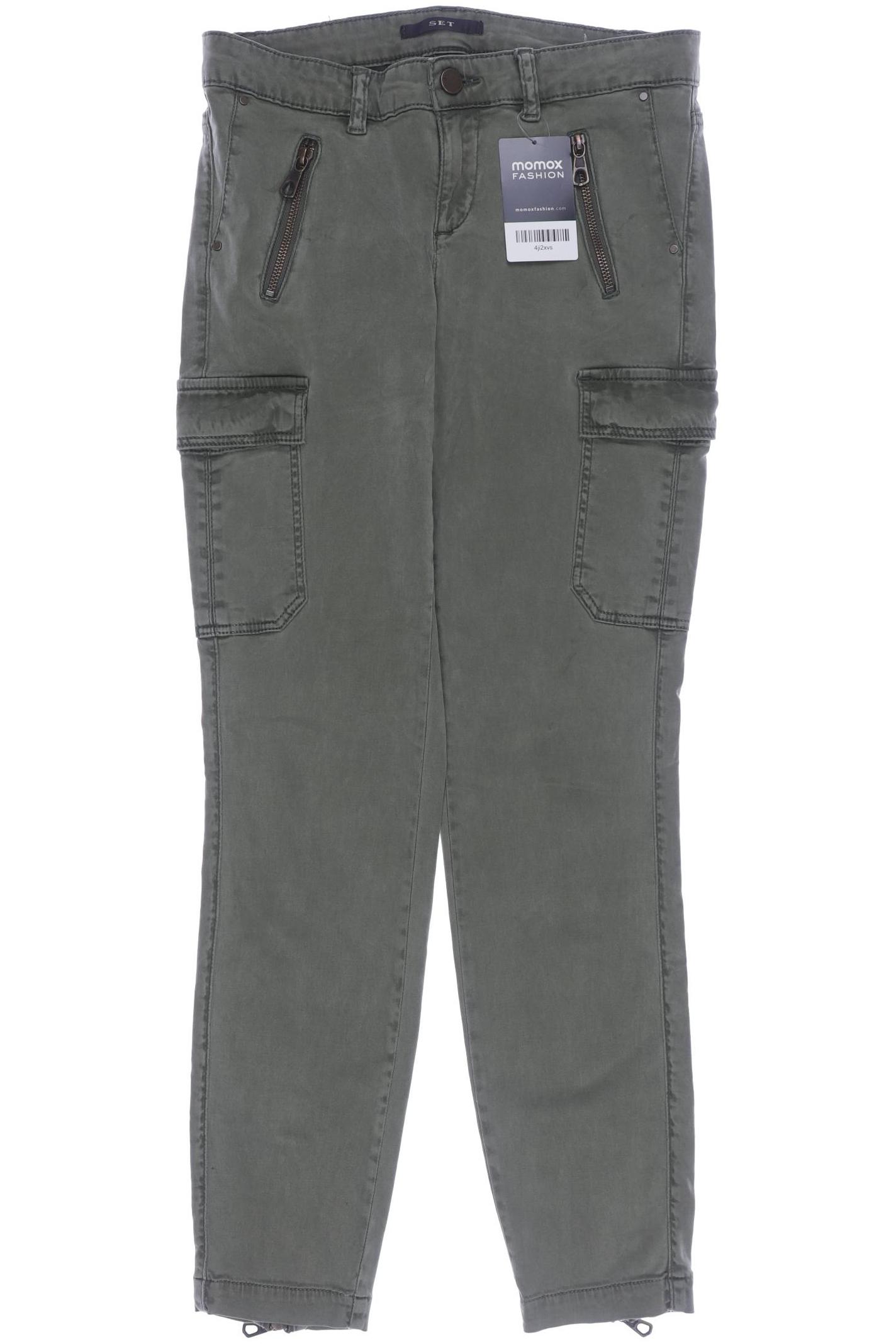 

Set Damen Stoffhose, grün, Gr. 34