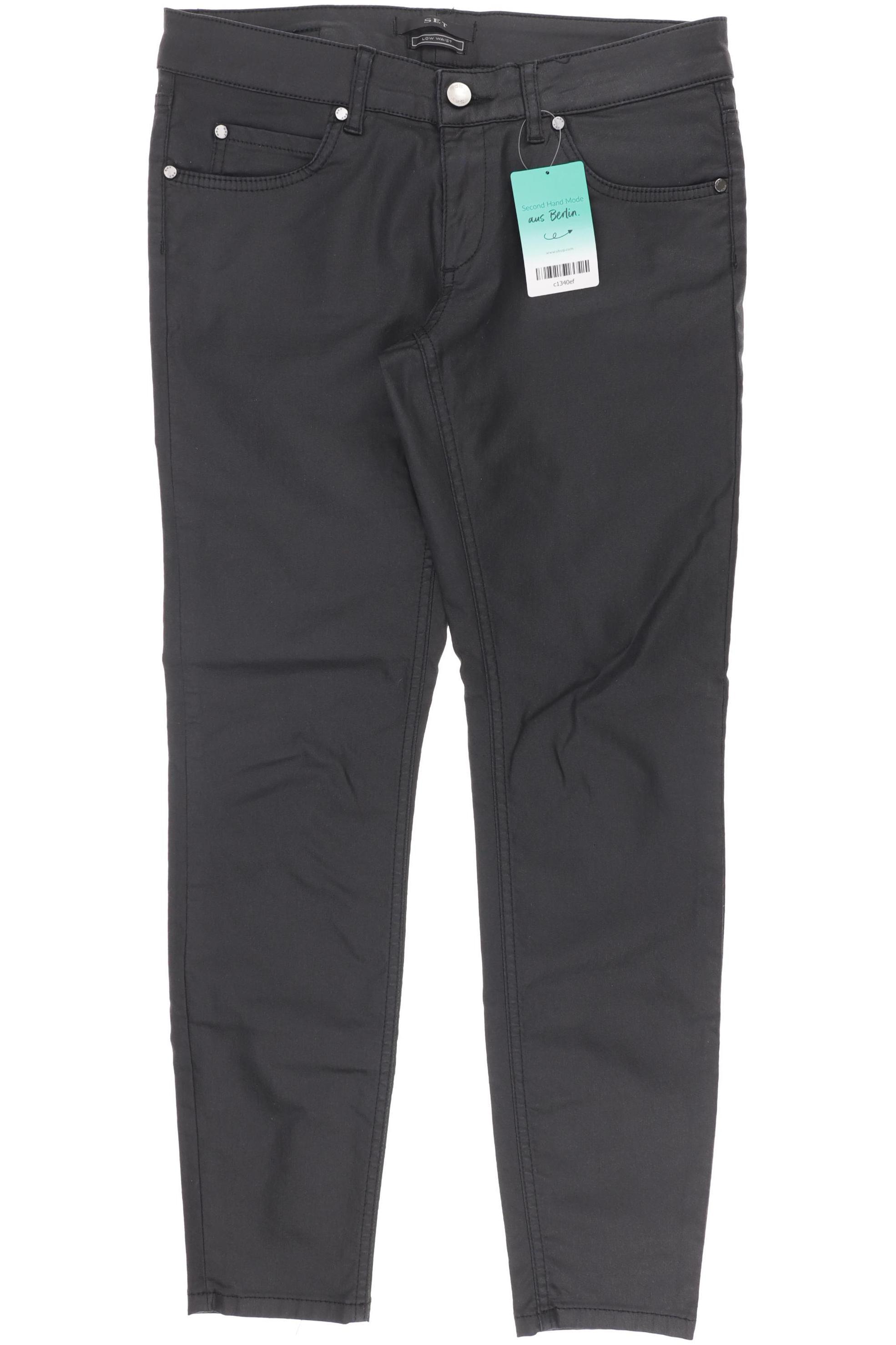 

Set Damen Stoffhose, schwarz, Gr. 38