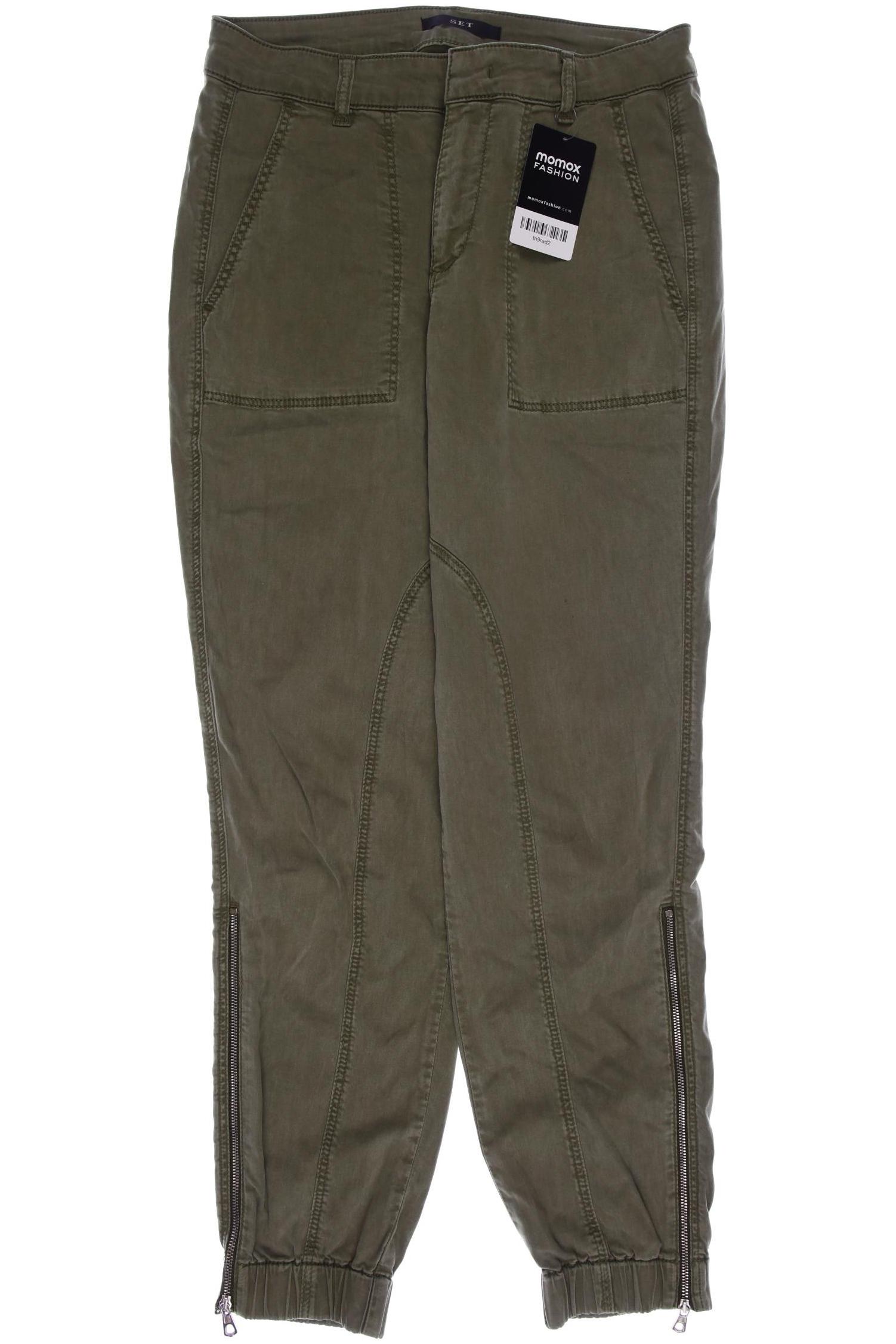 

Set Damen Stoffhose, grün, Gr. 36