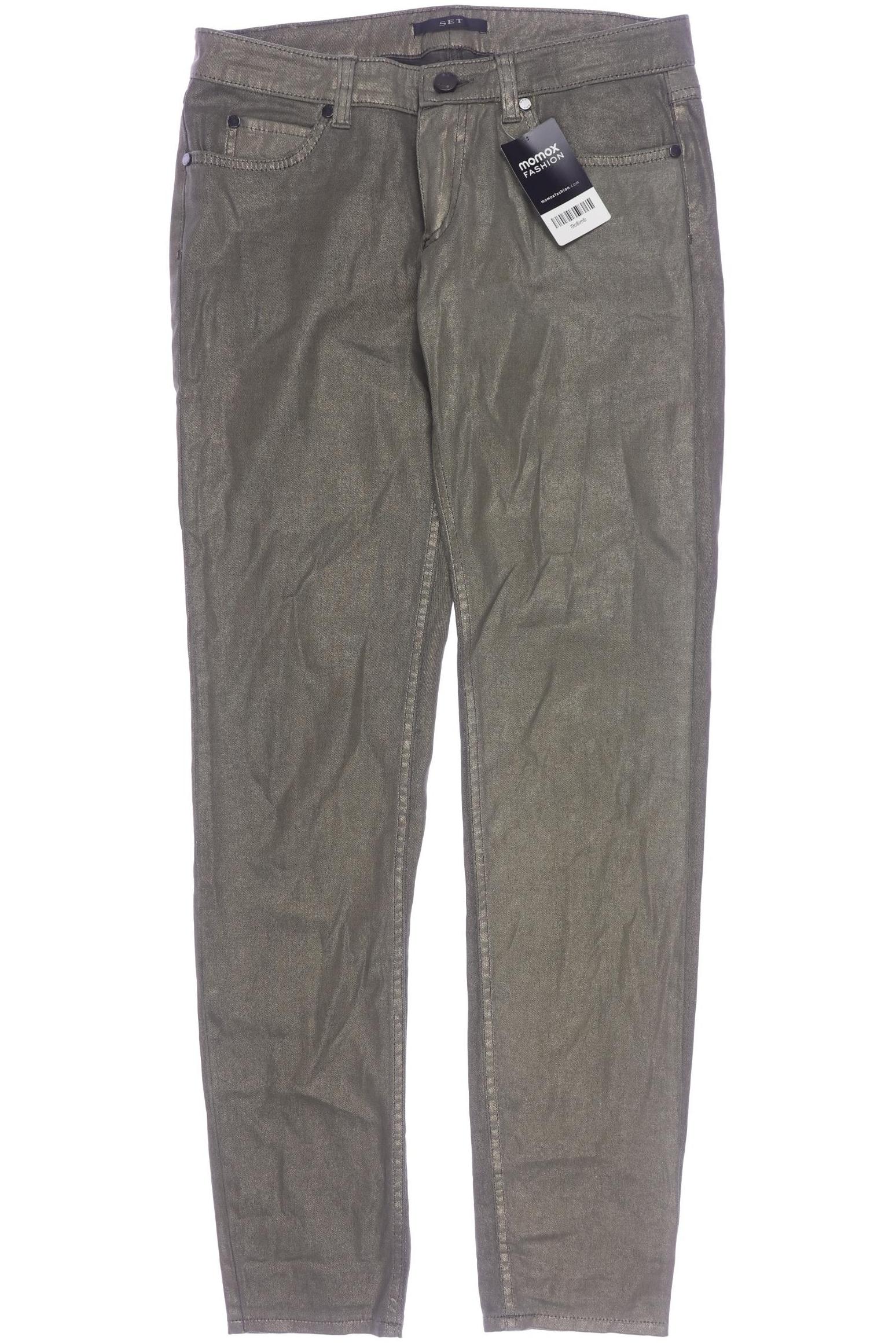 

Set Damen Stoffhose, grün, Gr. 38