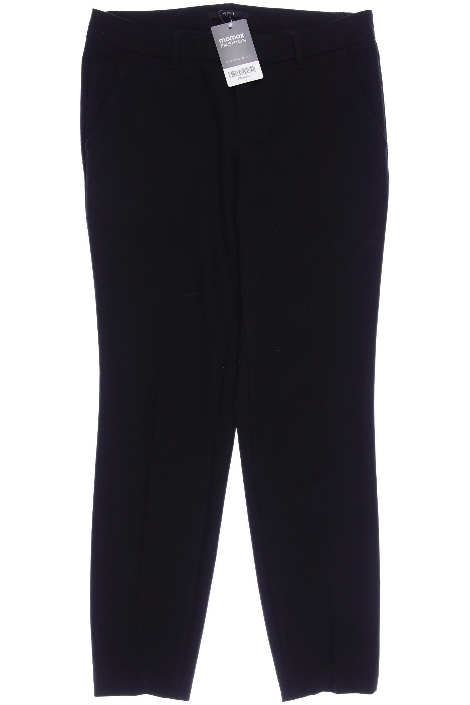 

Set Damen Stoffhose, schwarz, Gr. 36