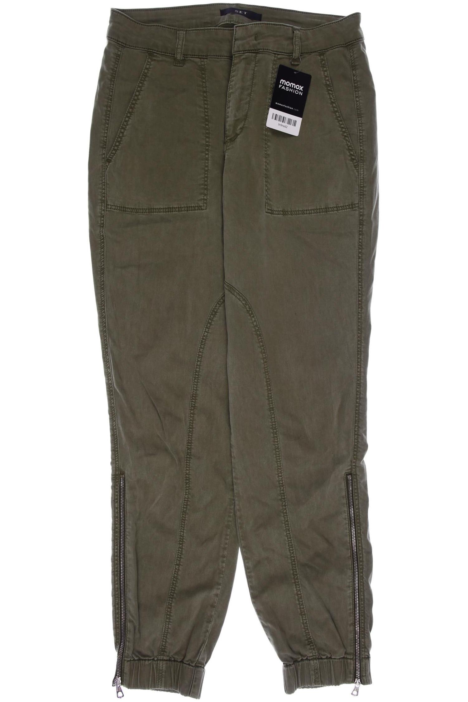 

Set Damen Stoffhose, grün