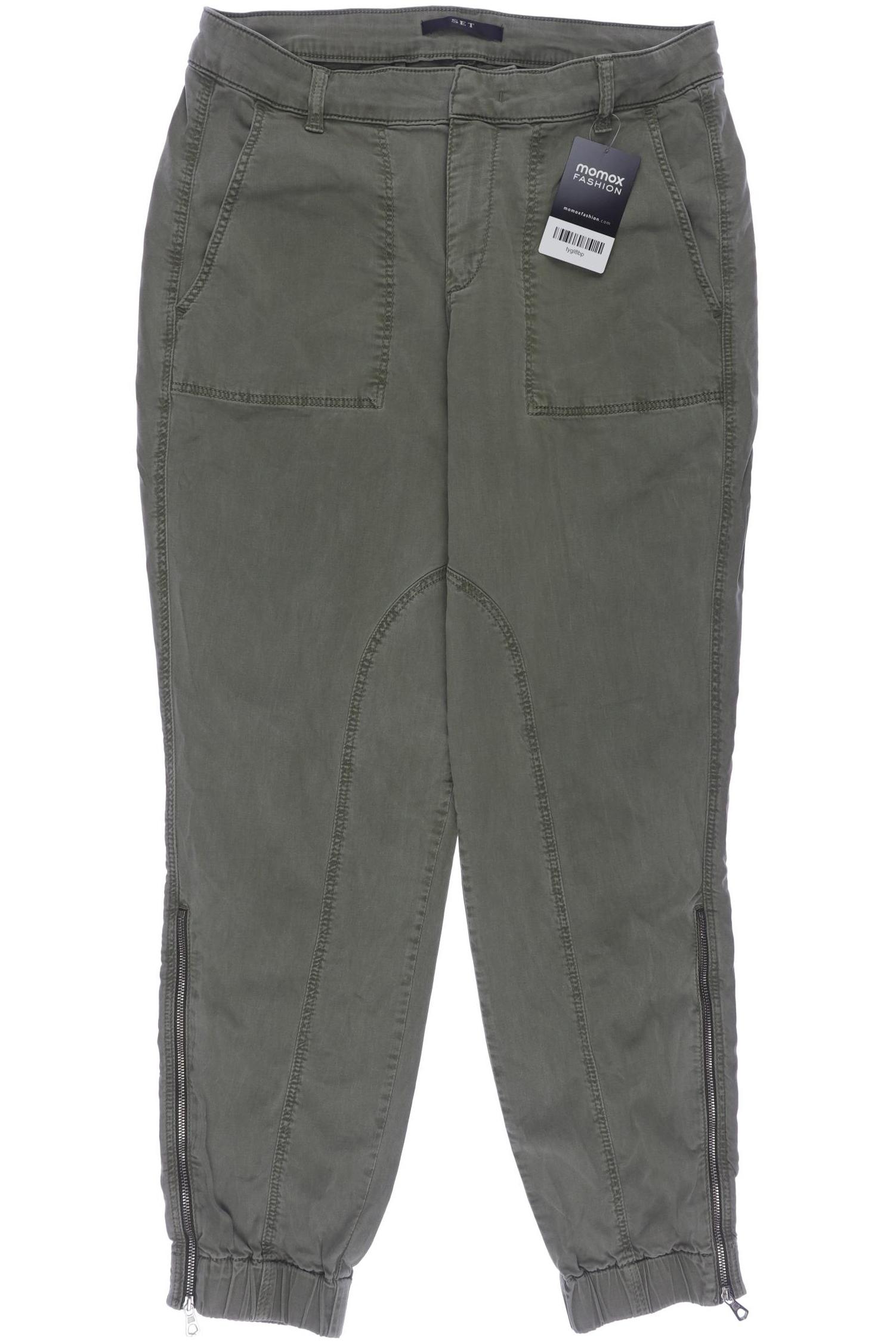 

Set Damen Stoffhose, grün, Gr. 40