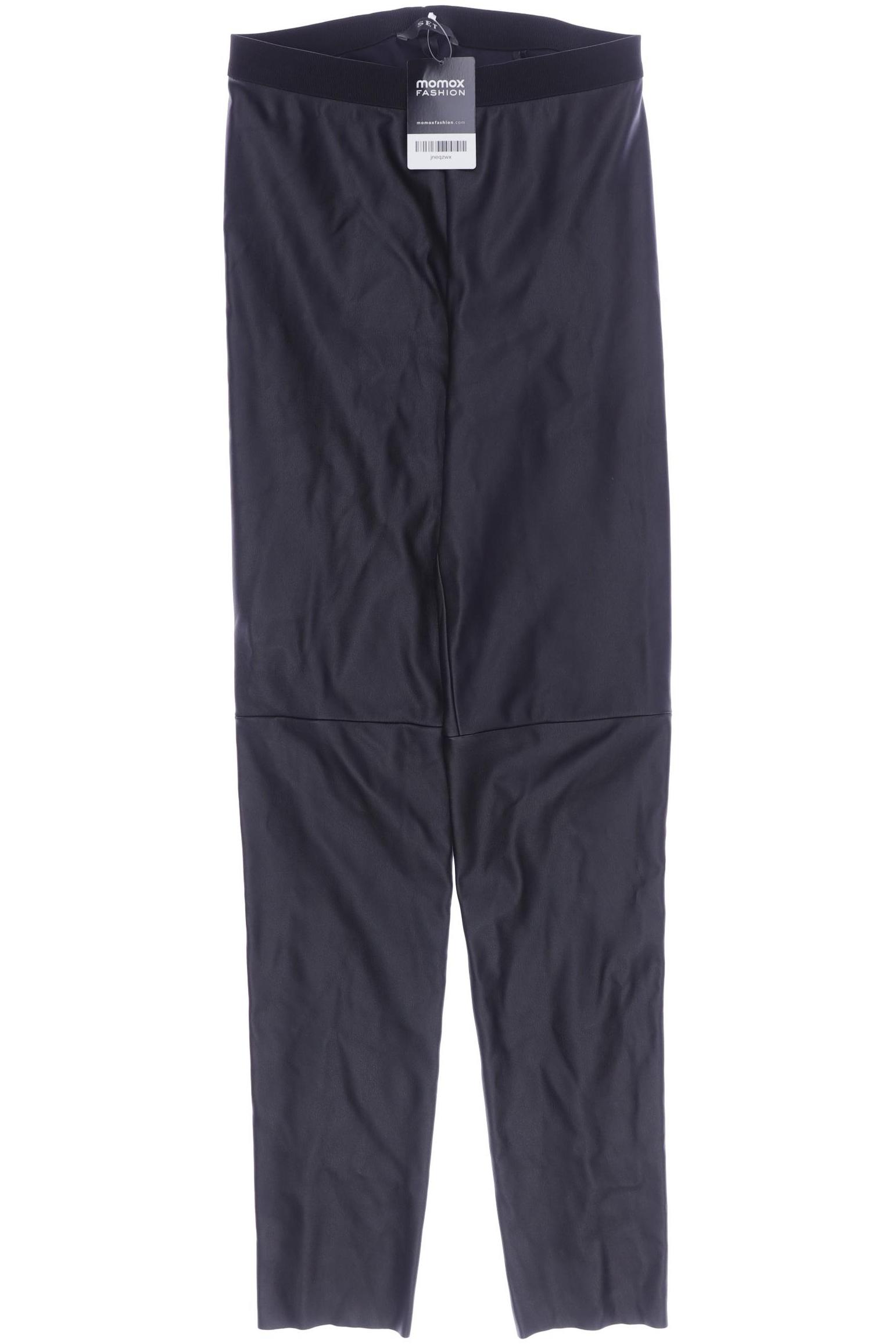 

Set Damen Stoffhose, schwarz