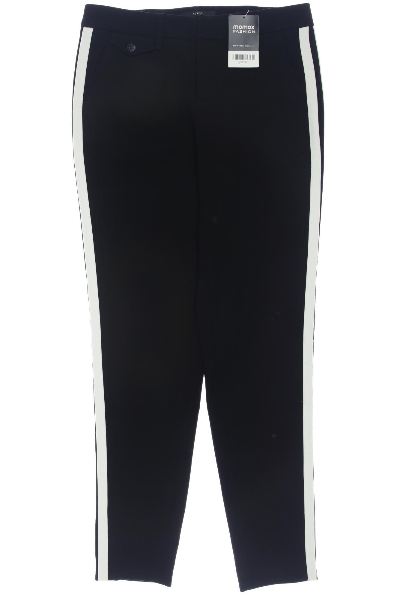 Thumbnail - Set Damen Stoffhose, schwarz, Gr. 34