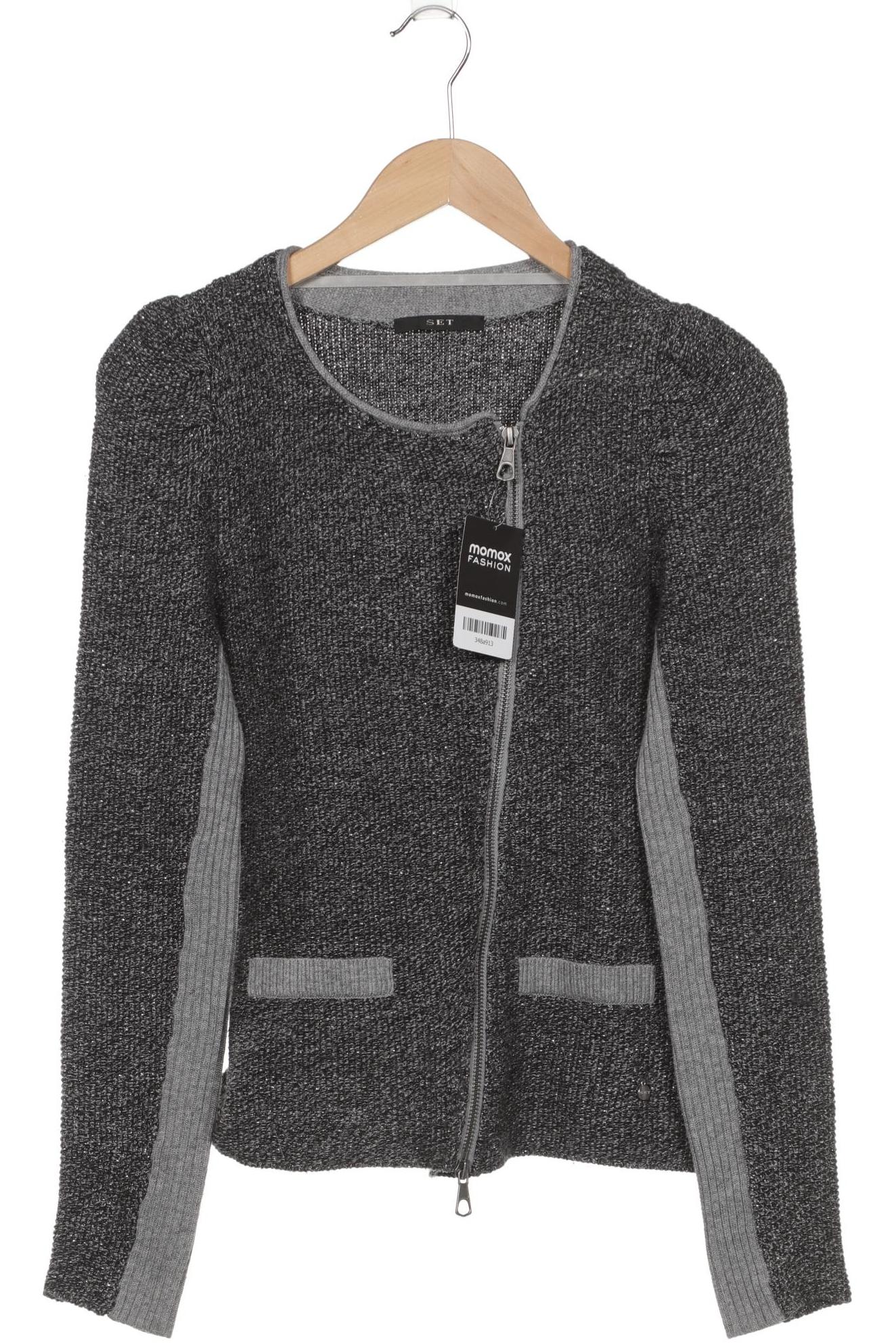 

Set Damen Strickjacke, grau