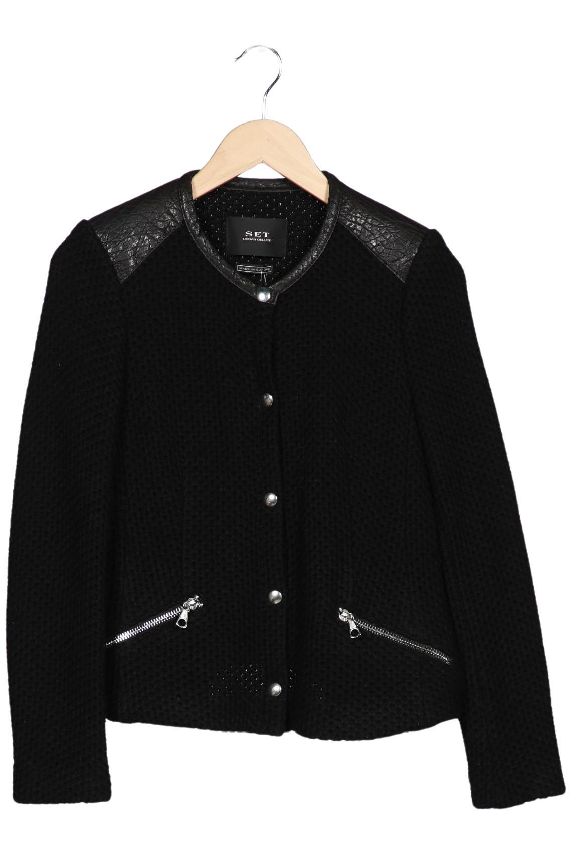 

Set Damen Strickjacke, schwarz, Gr. 36