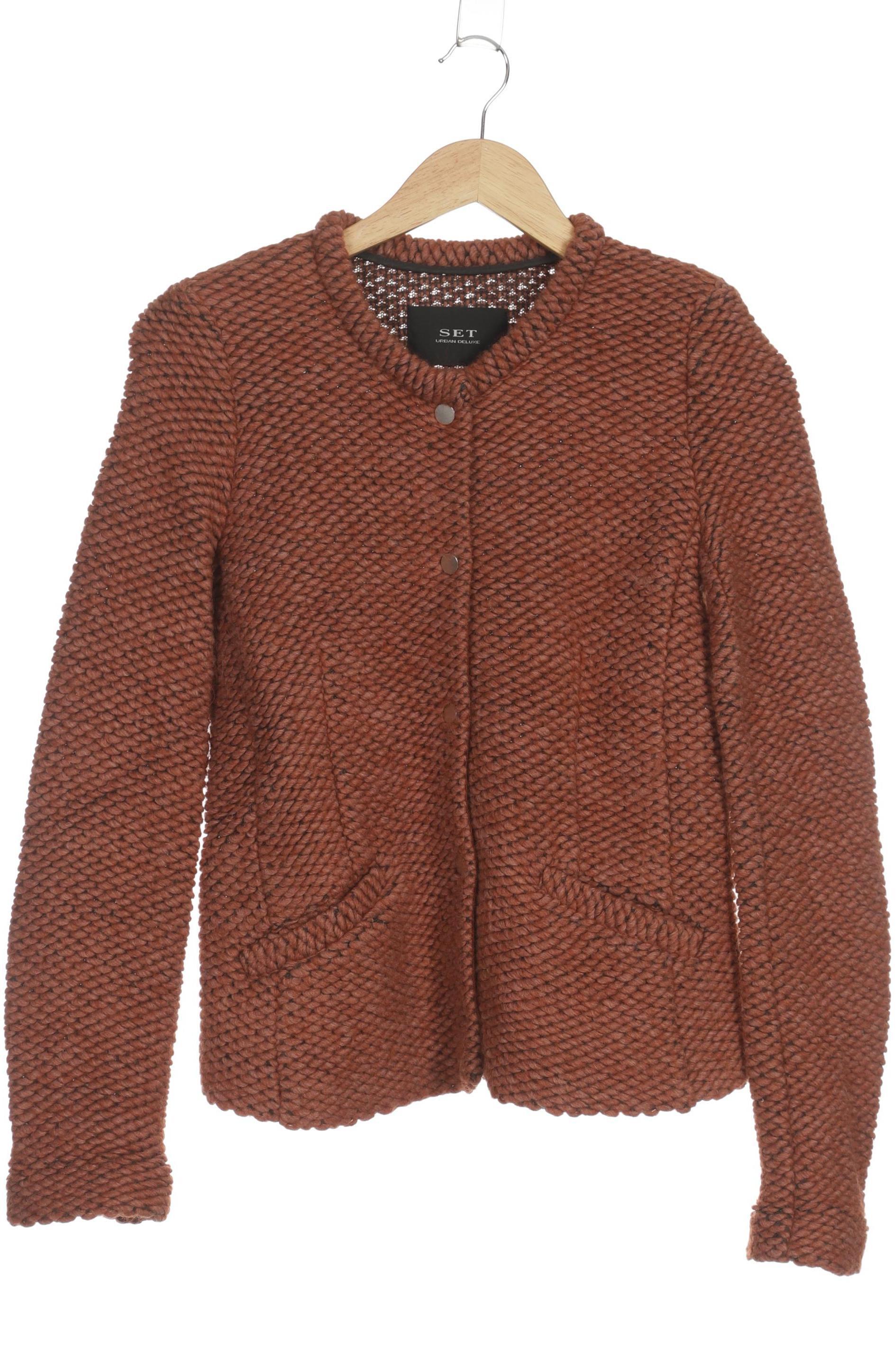 

Set Damen Strickjacke, braun, Gr. 38