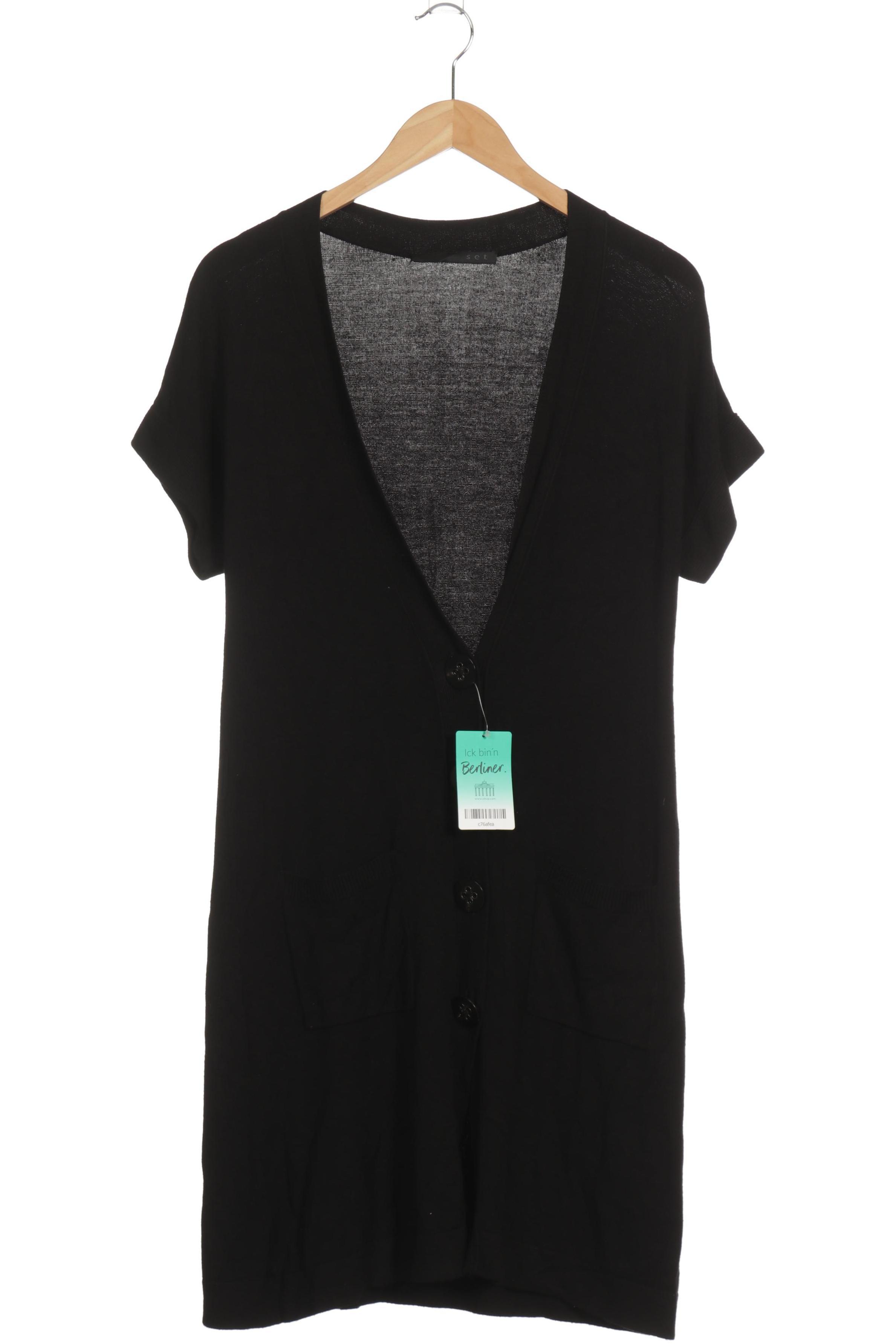 

Set Damen Strickjacke, schwarz, Gr. 36