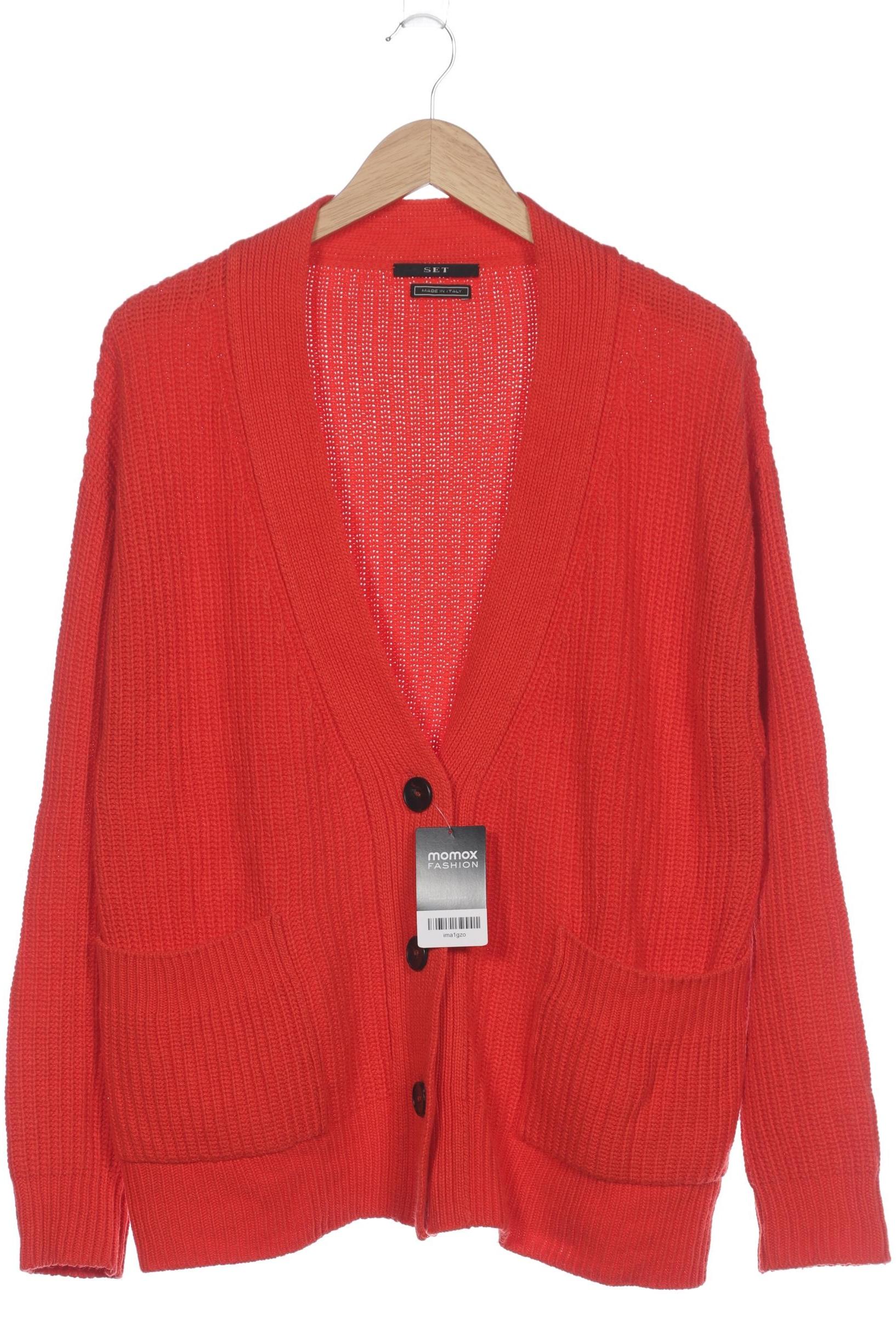 

Set Damen Strickjacke, orange, Gr. 40