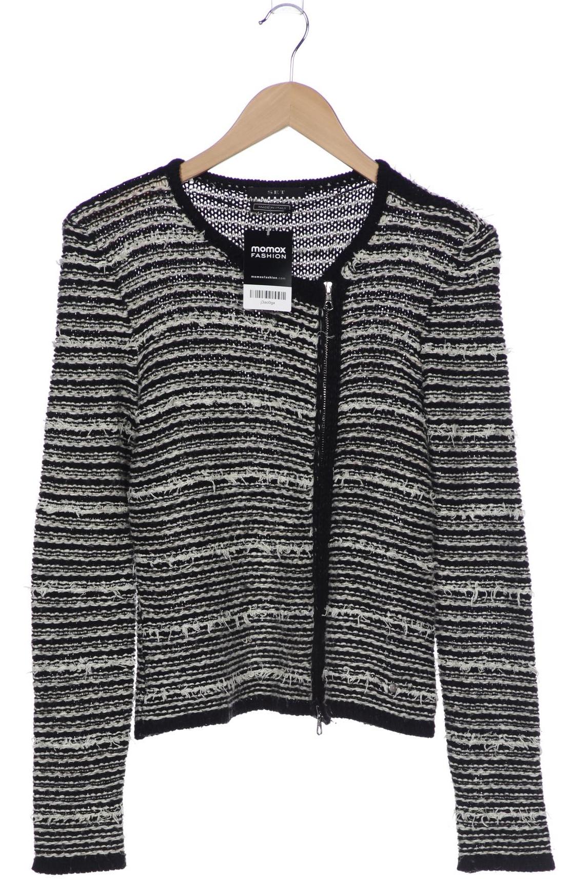 

Set Damen Strickjacke, schwarz, Gr. 38