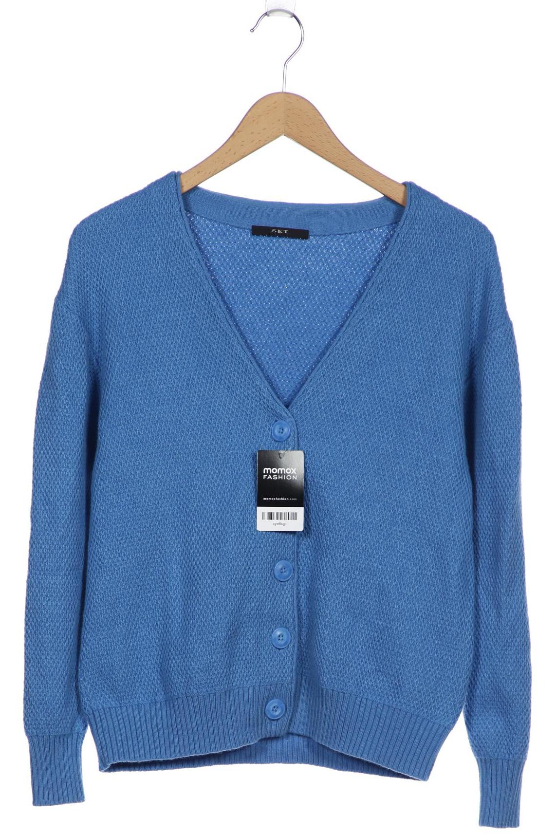 

Set Damen Strickjacke, blau, Gr. 34
