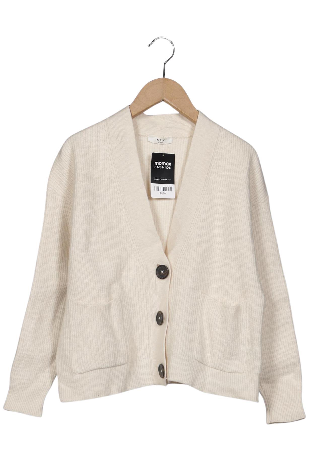 

Set Damen Strickjacke, cremeweiß, Gr. 34