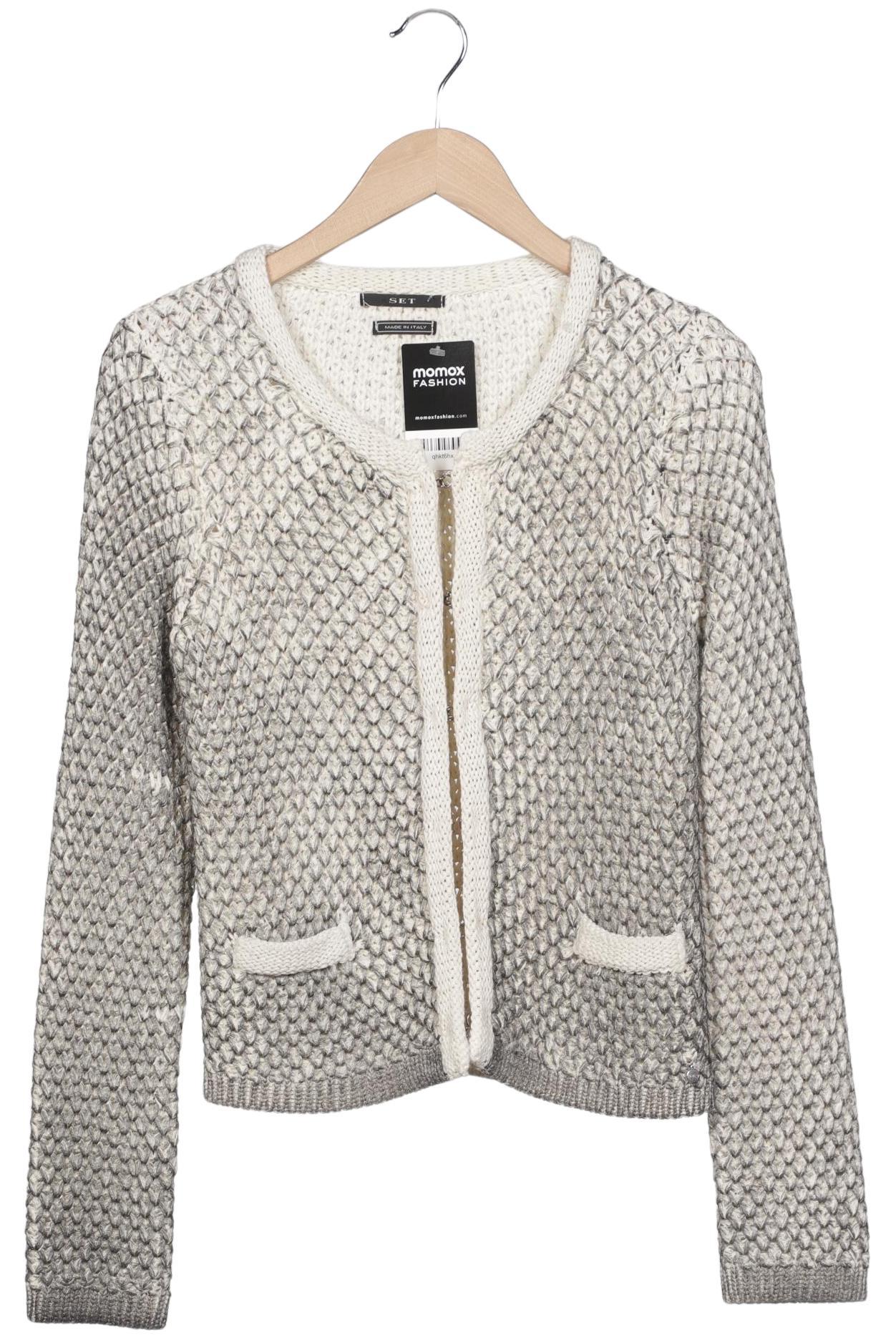 

Set Damen Strickjacke, cremeweiß, Gr. 40