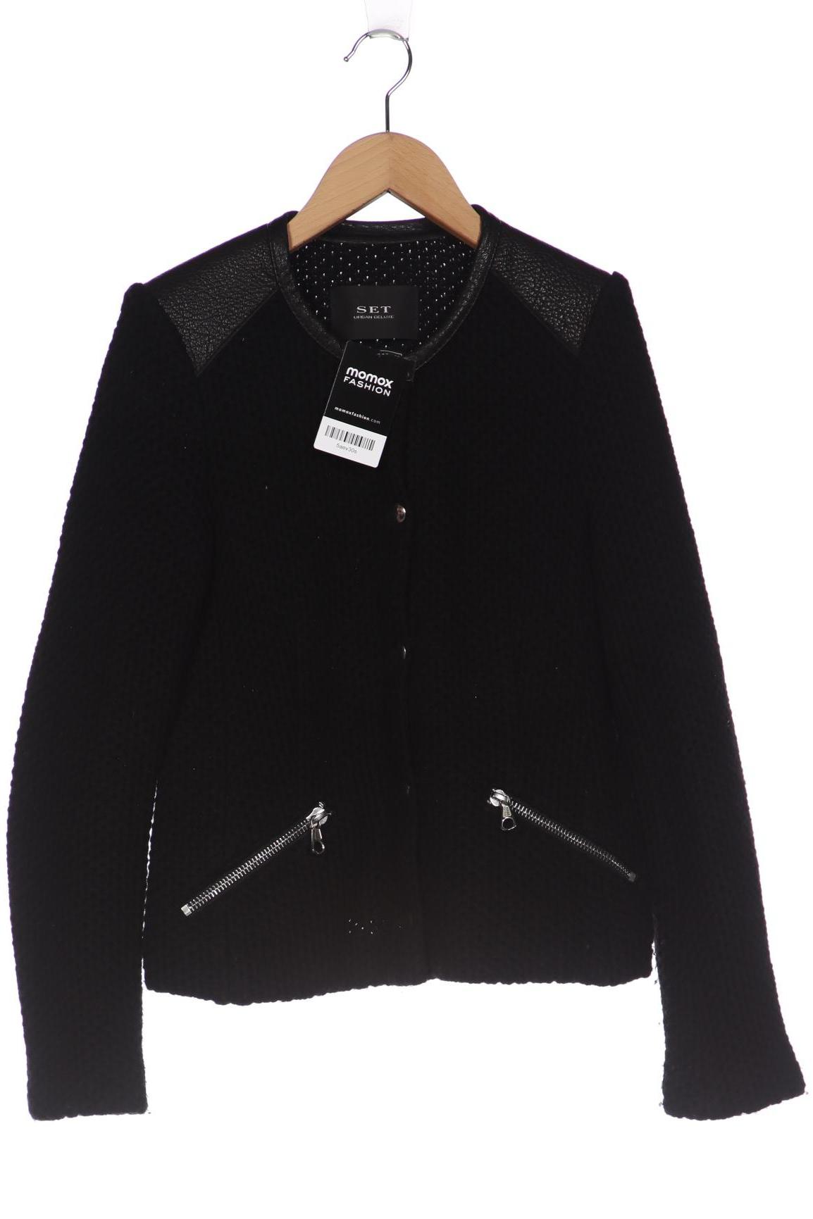 

Set Damen Strickjacke, schwarz, Gr. 36