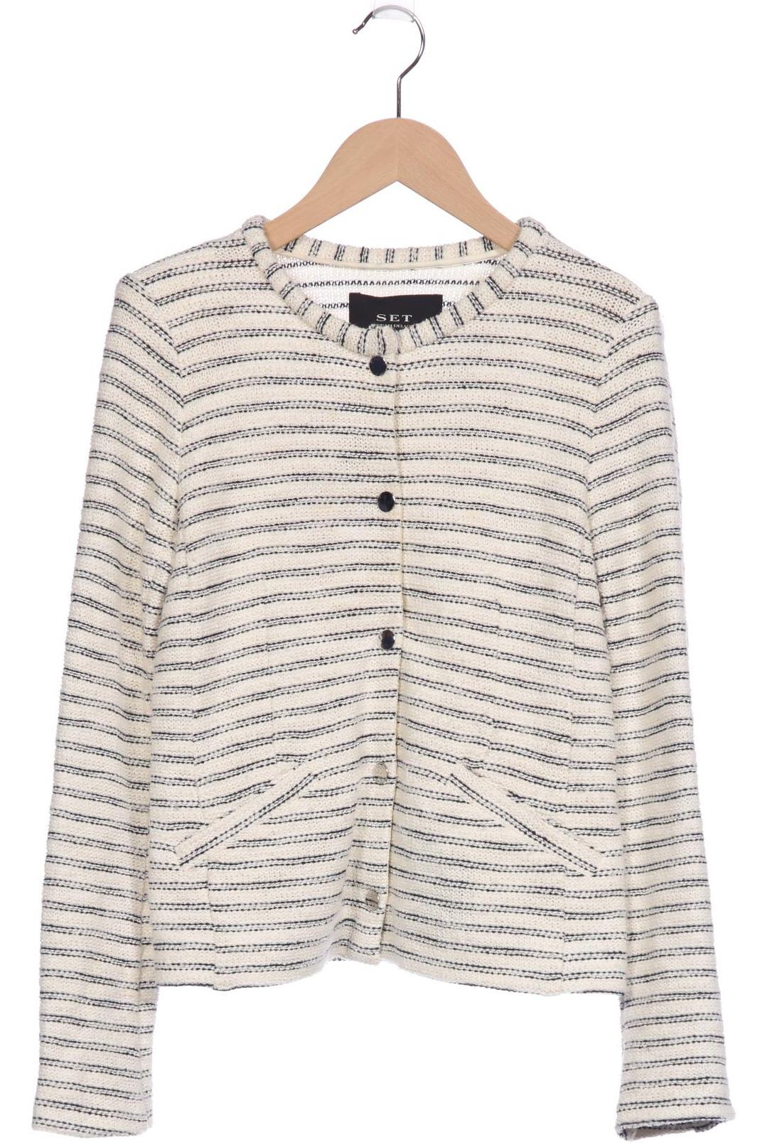 

Set Damen Strickjacke, cremeweiß