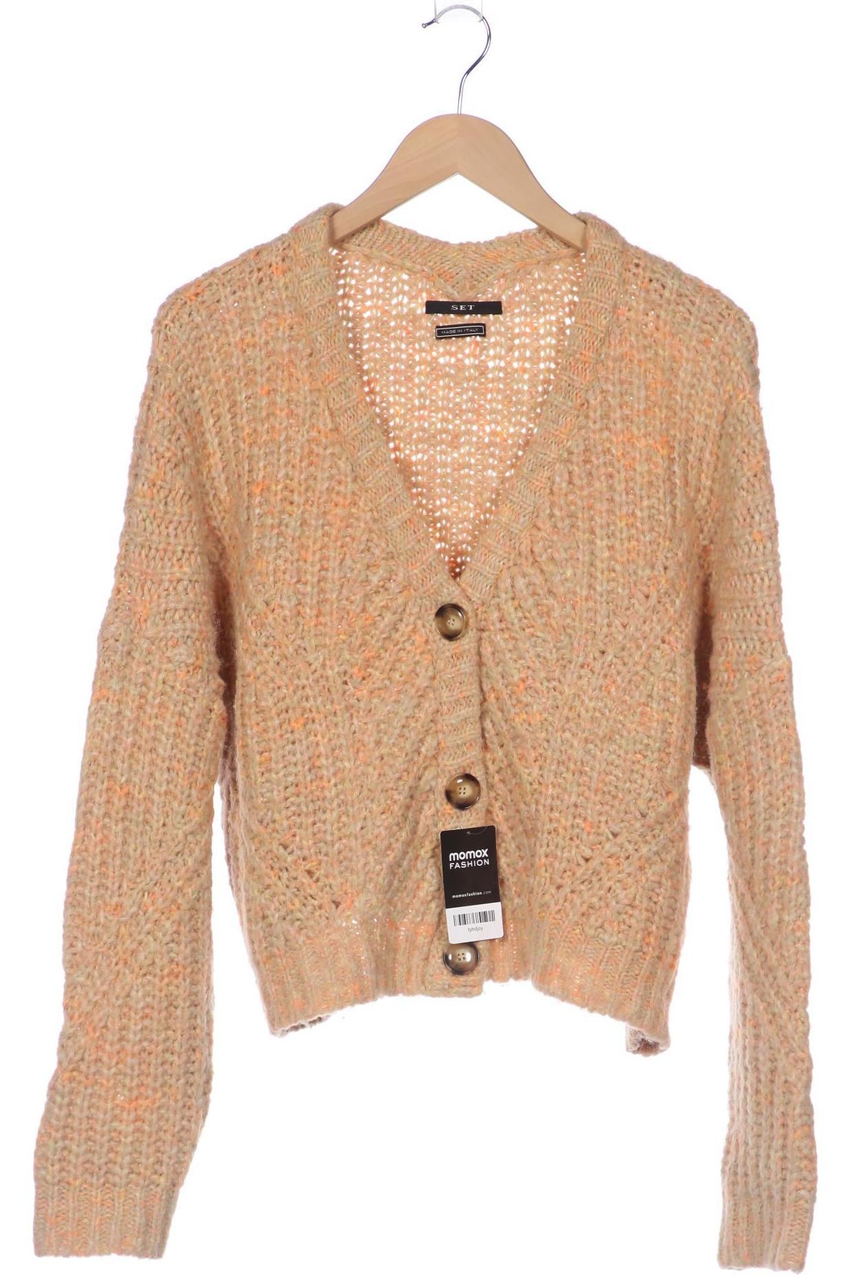 

Set Damen Strickjacke, orange