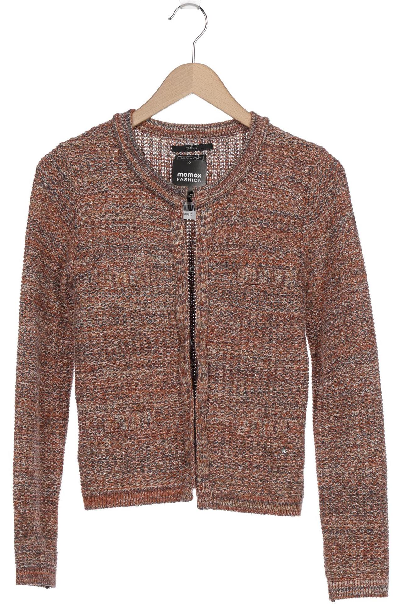 

Set Damen Strickjacke, braun