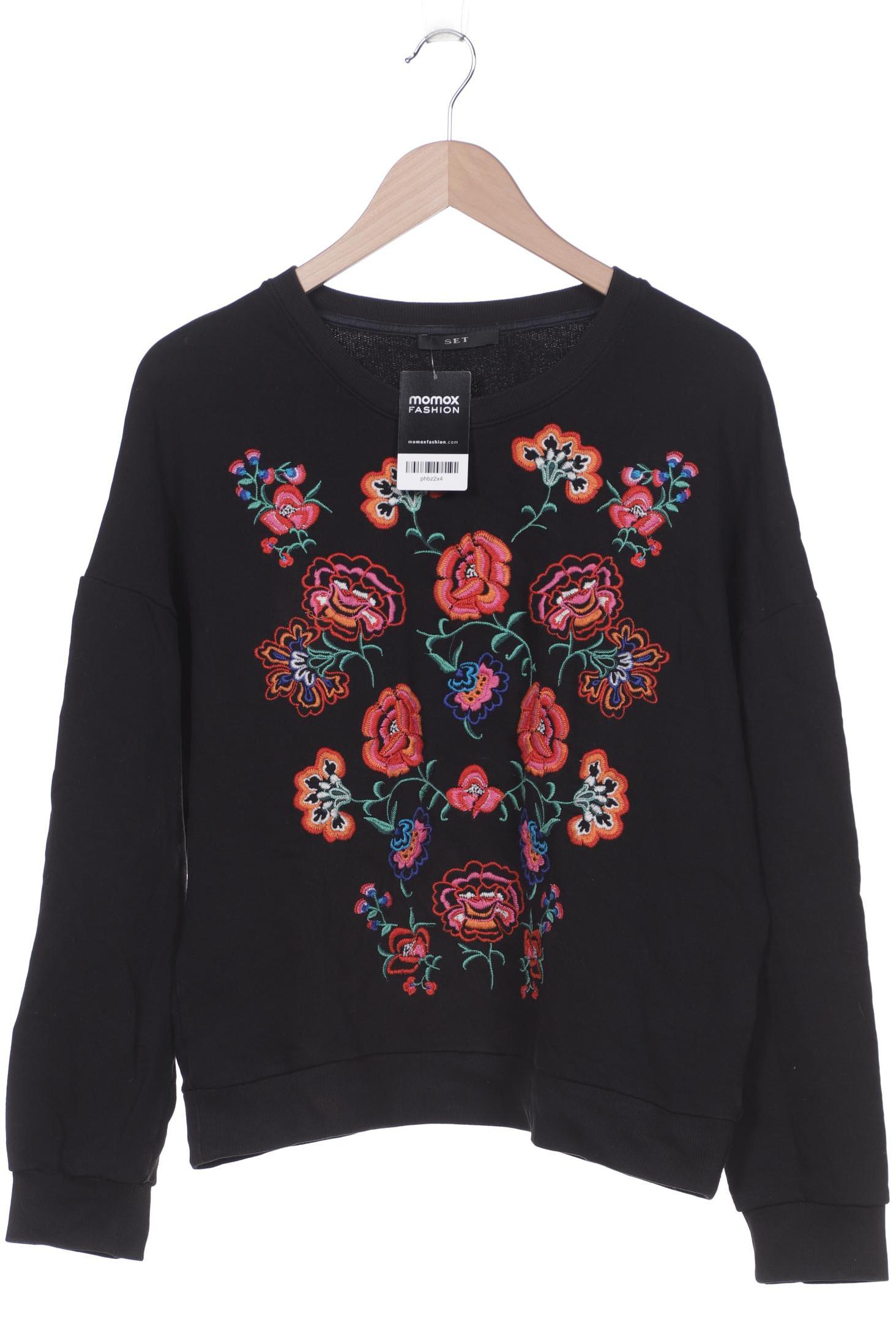 

Set Damen Sweatshirt, schwarz