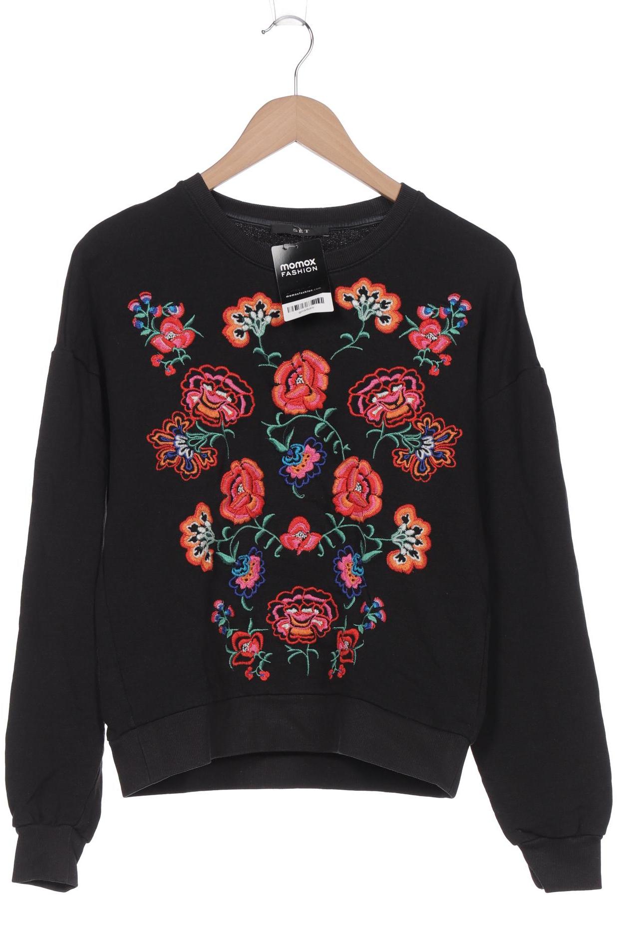 

Set Damen Sweatshirt, schwarz