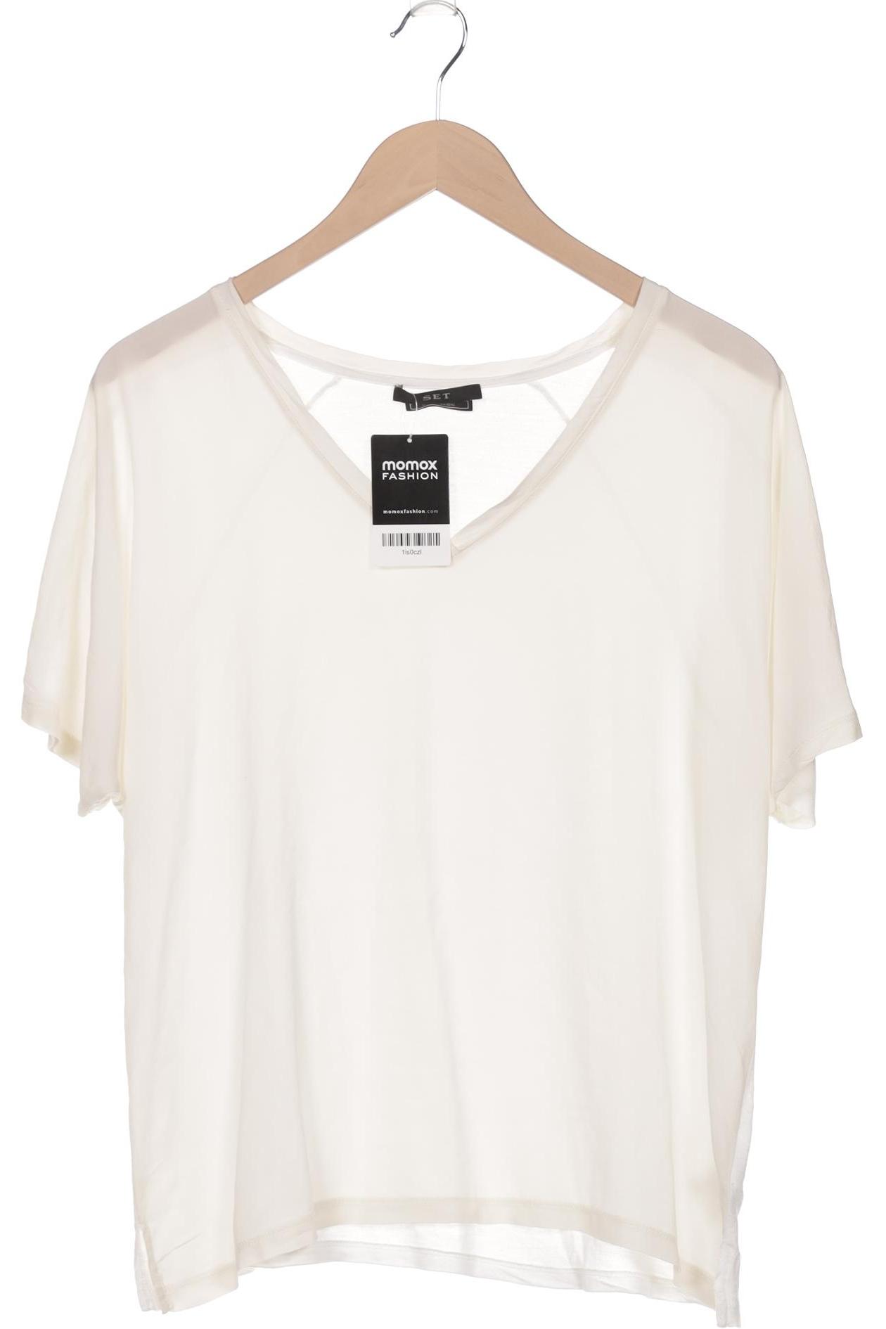 

Set Damen T-Shirt, cremeweiß, Gr. 40