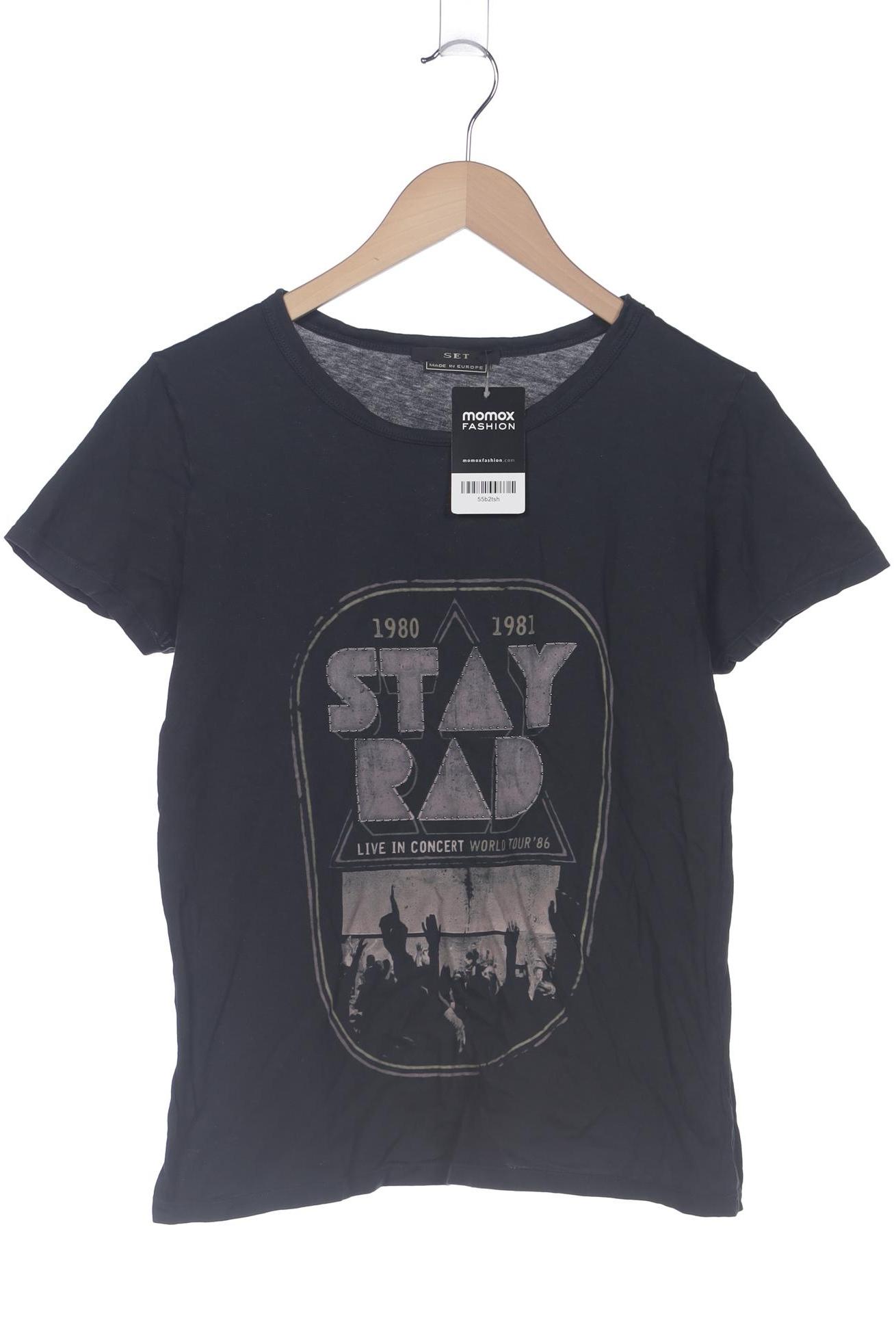 

Set Damen T-Shirt, schwarz, Gr. 34