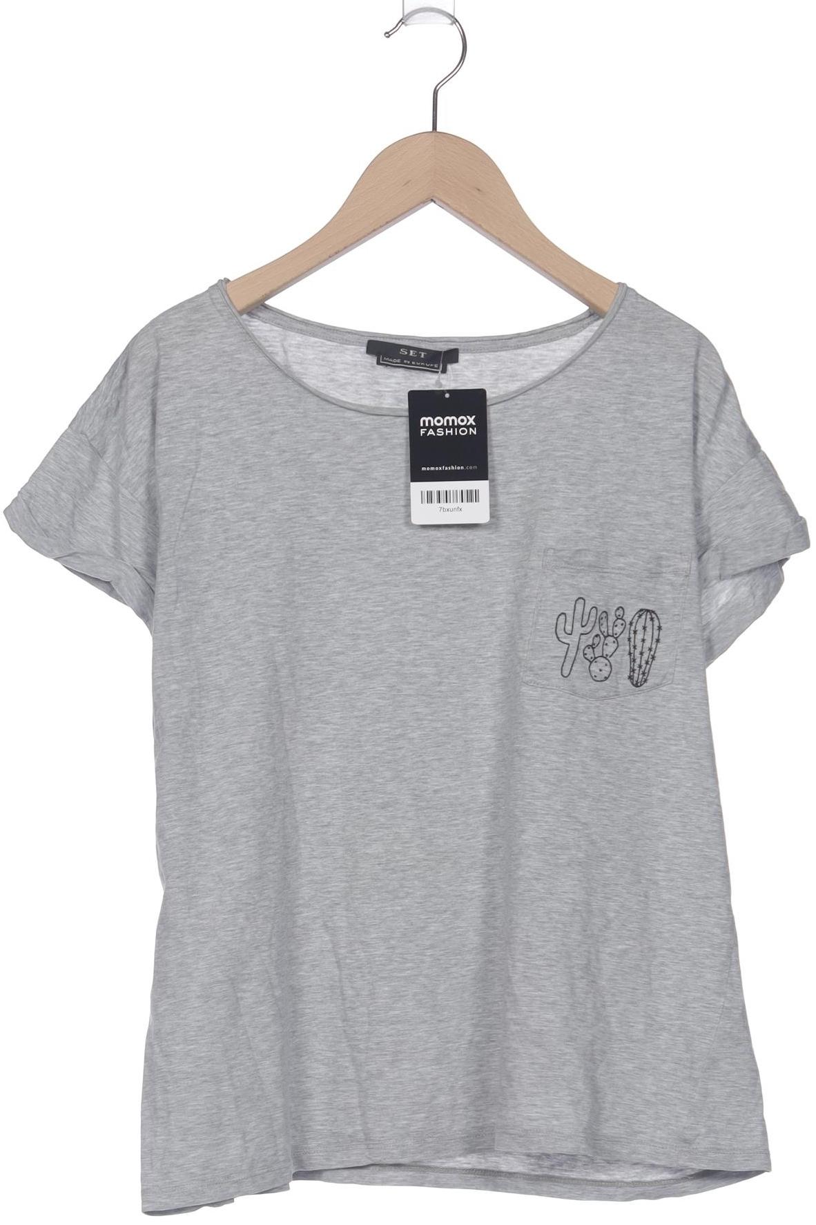 

Set Damen T-Shirt, grau, Gr. 40