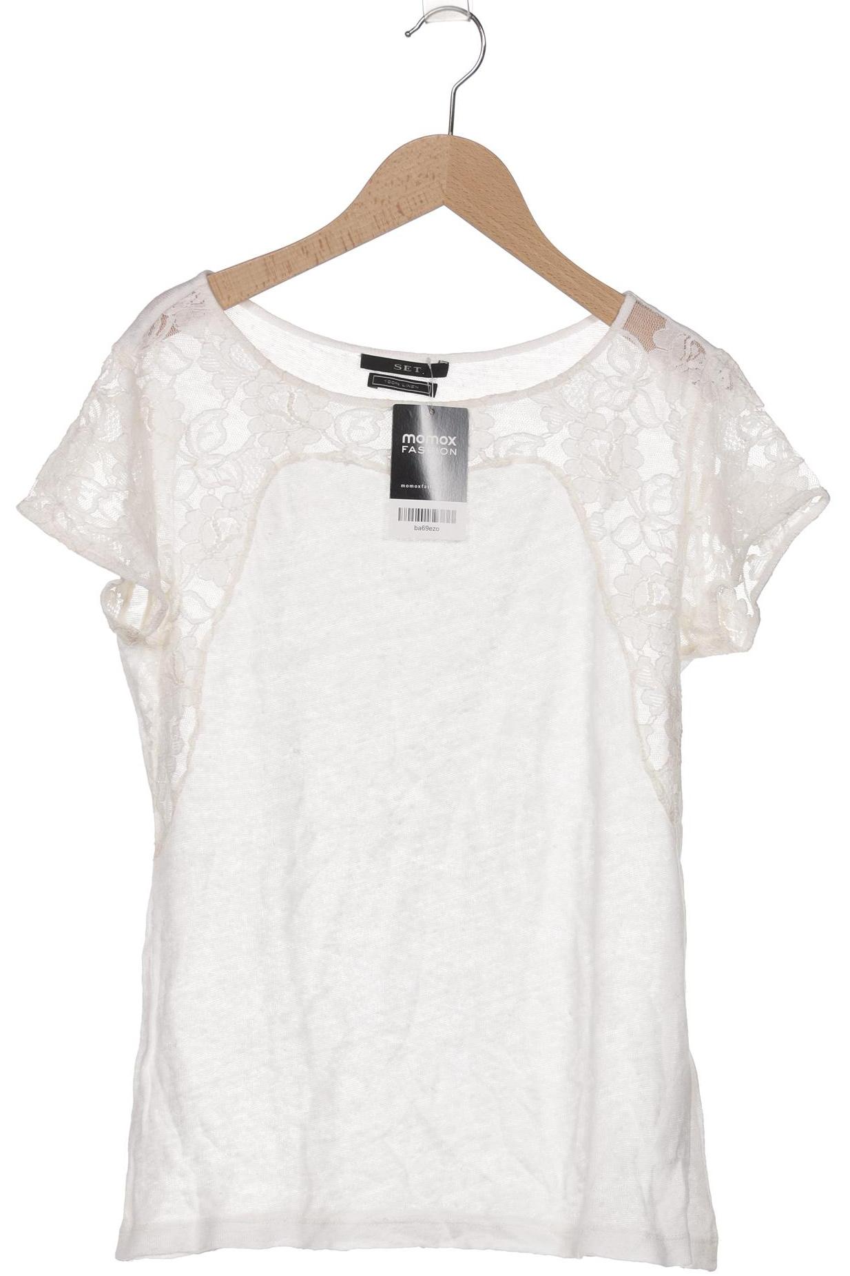 

Set Damen T-Shirt, cremeweiß, Gr. 36