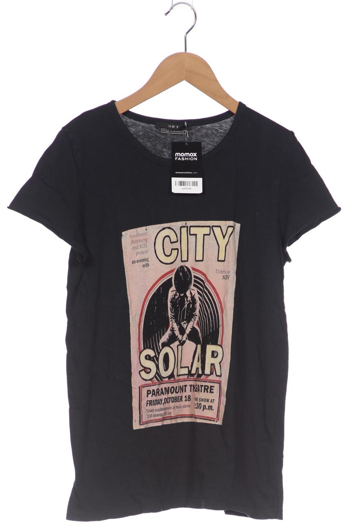 

Set Damen T-Shirt, schwarz, Gr. 36