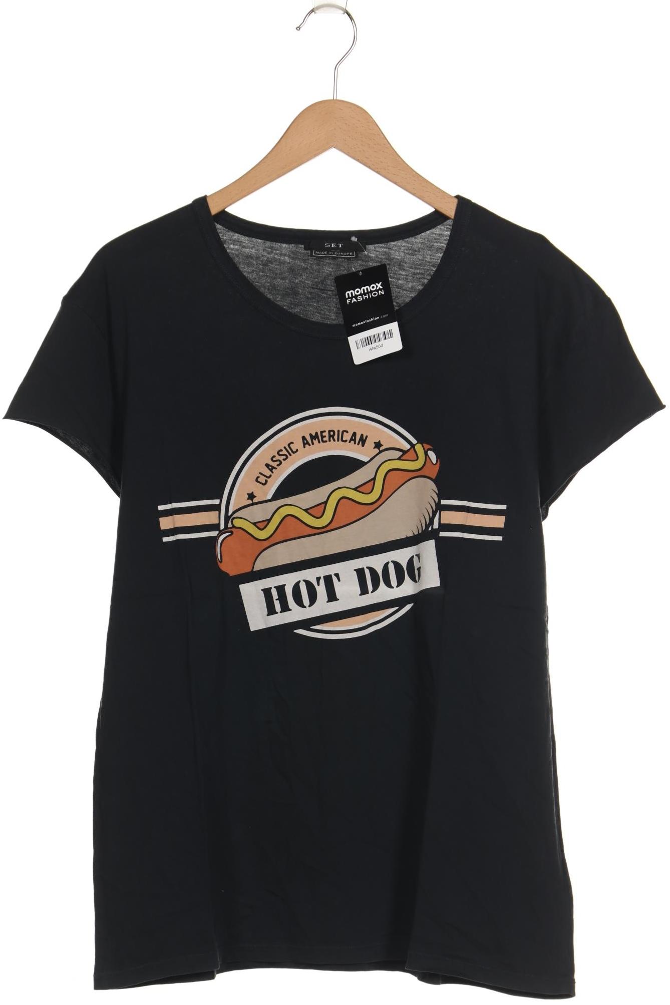 

Set Damen T-Shirt, schwarz, Gr. 42