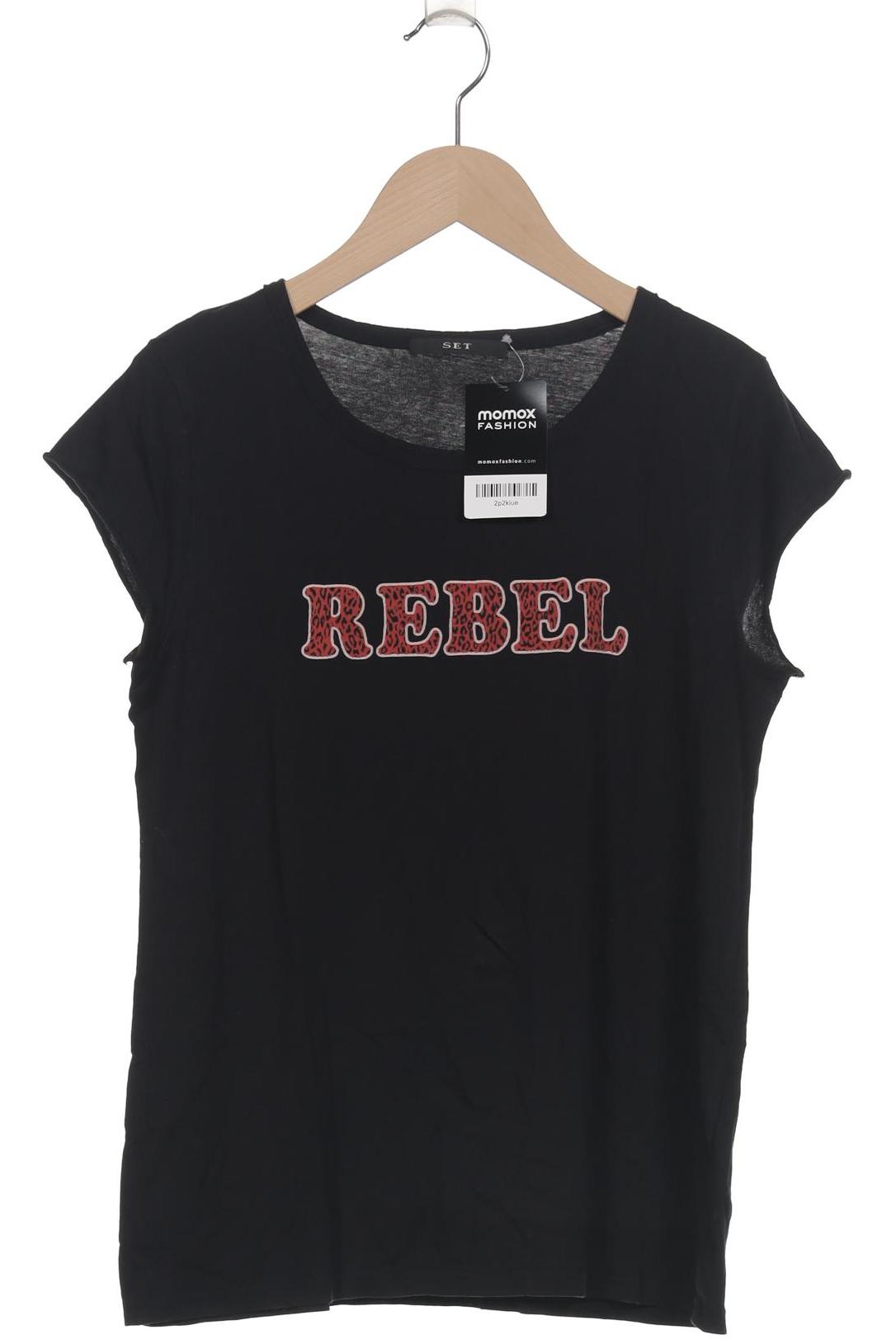 

Set Damen T-Shirt, schwarz, Gr. 36