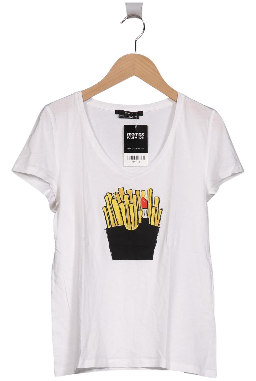 Thumbnail - Set Damen T-Shirt, weiß, Gr. 34