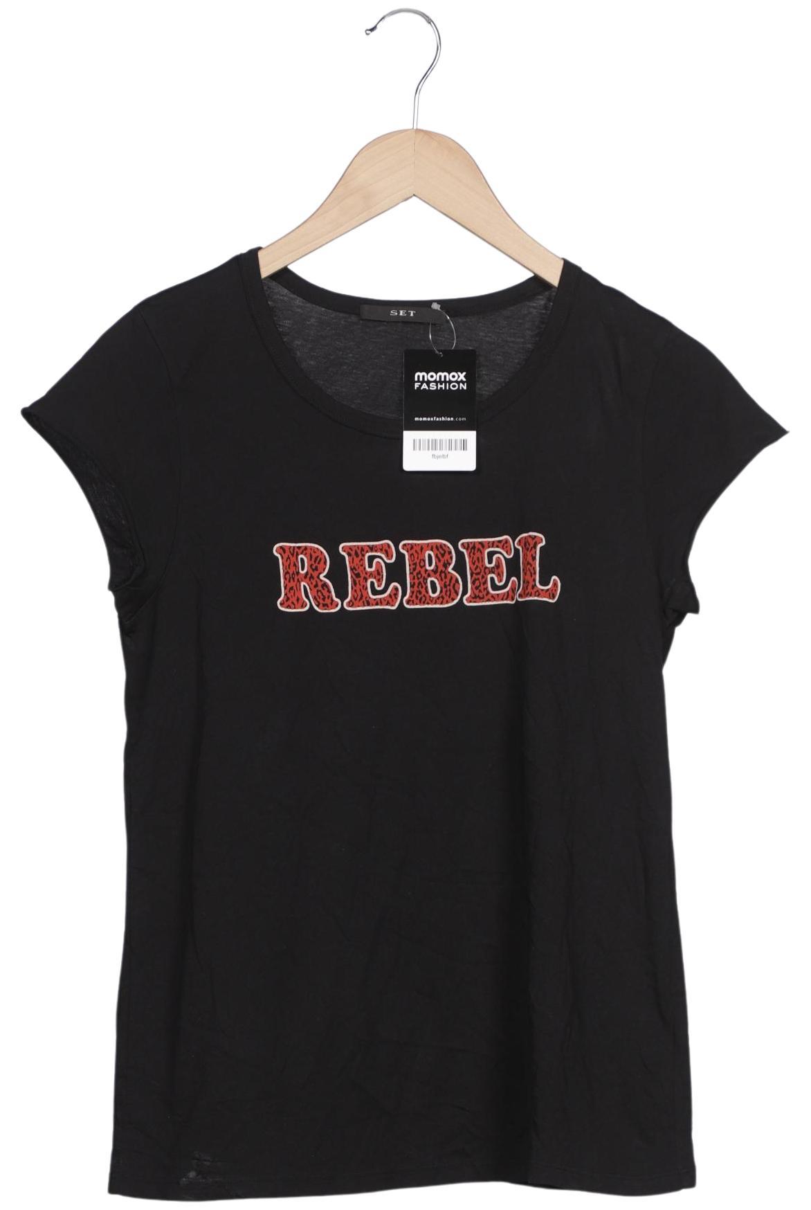 

Set Damen T-Shirt, schwarz, Gr. 36