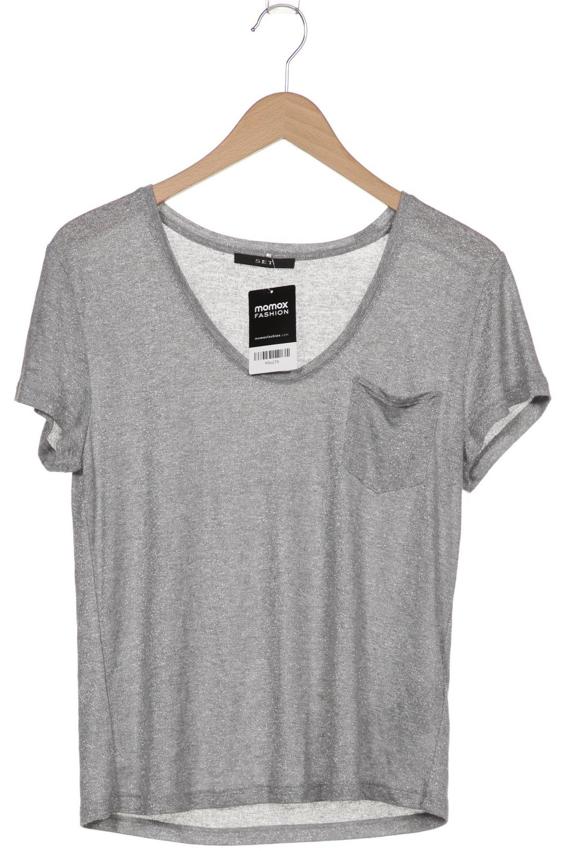 

Set Damen T-Shirt, silber