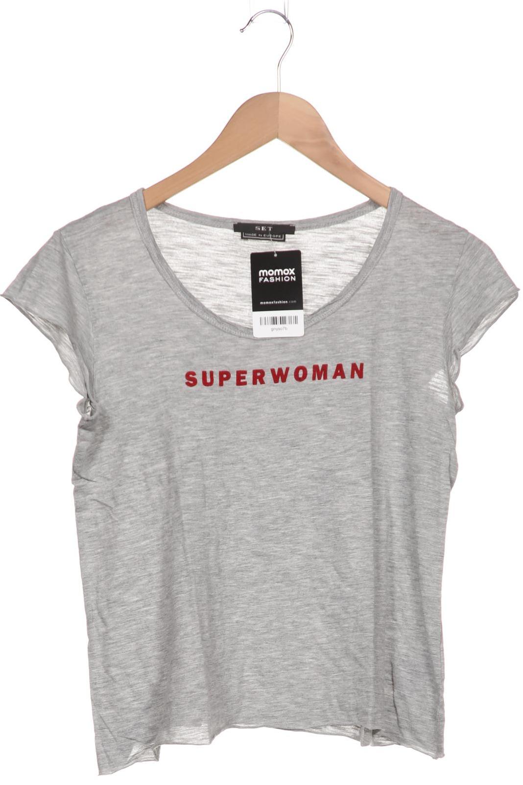 

Set Damen T-Shirt, grau