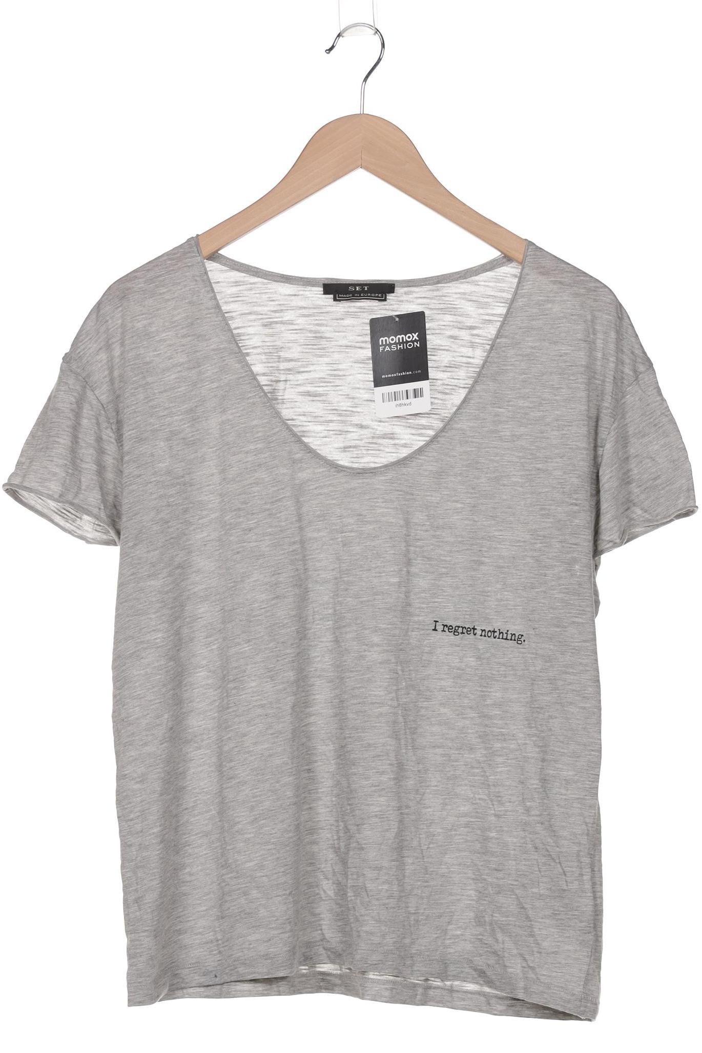 

Set Damen T-Shirt, grau, Gr. 40