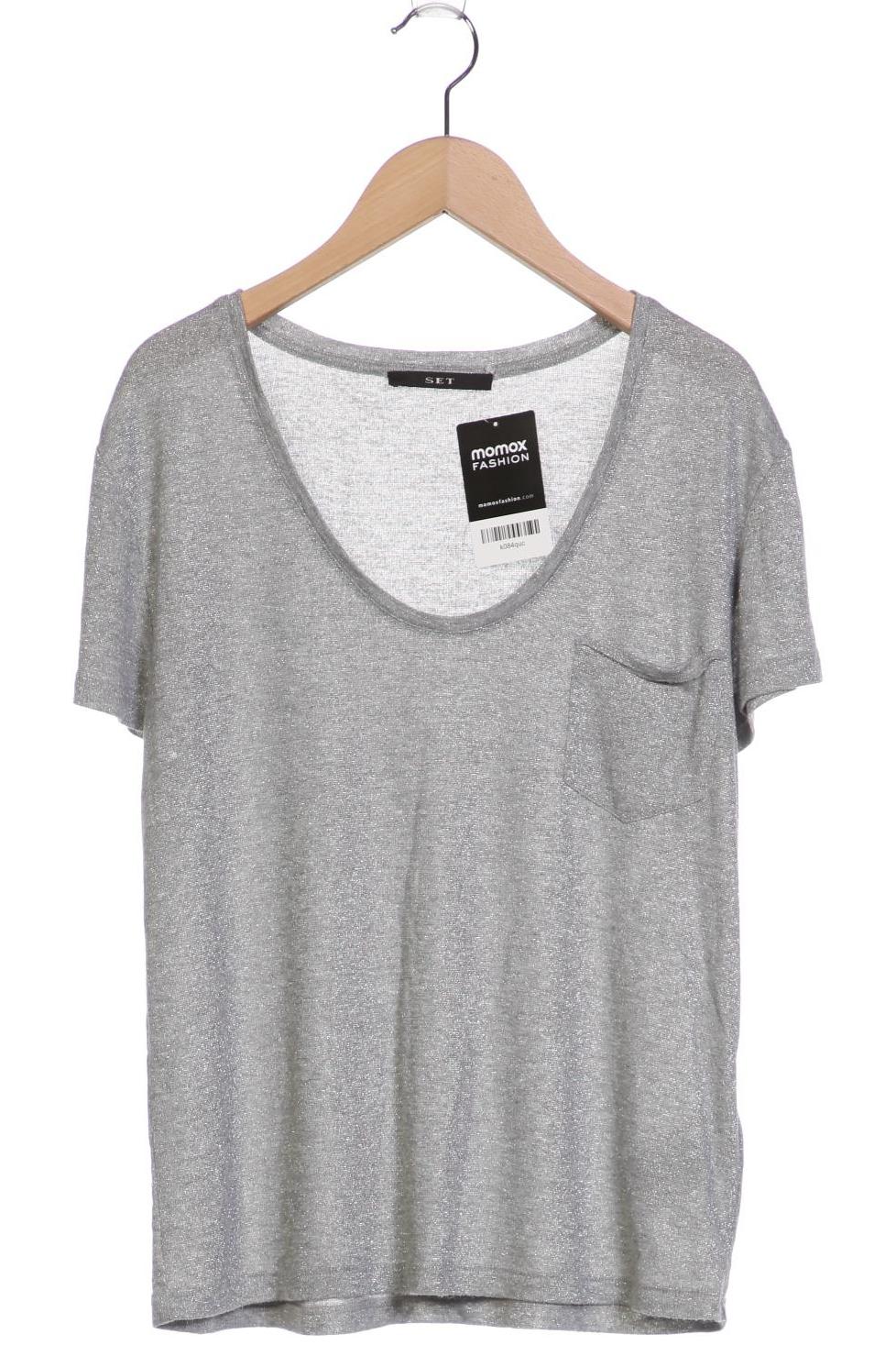

Set Damen T-Shirt, silber